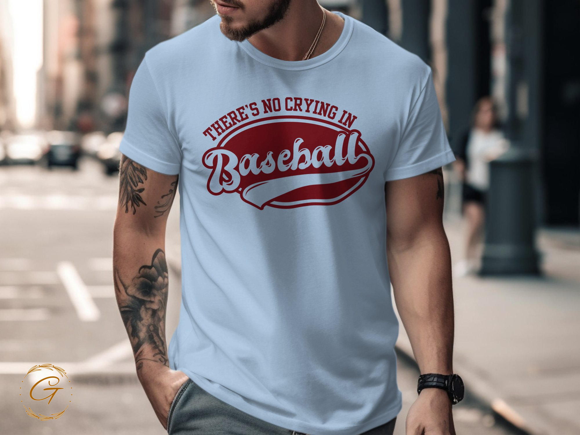 There's No Crying in Baseball T-Shirt product type