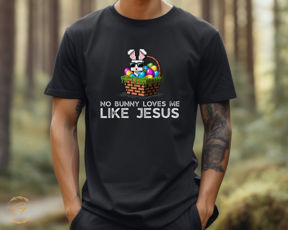 No Bunny Loves Me Like Jesus Easter t-shirt product type