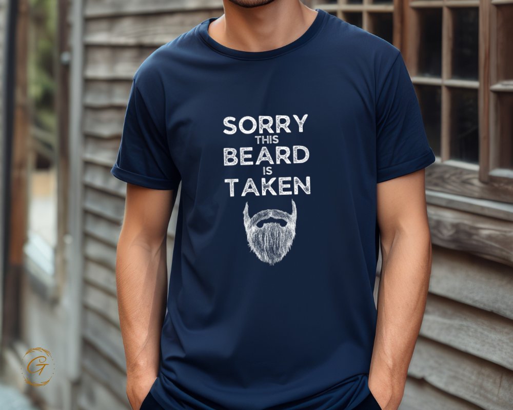 Sorry This Beard Is Taken Printed T-shirt product