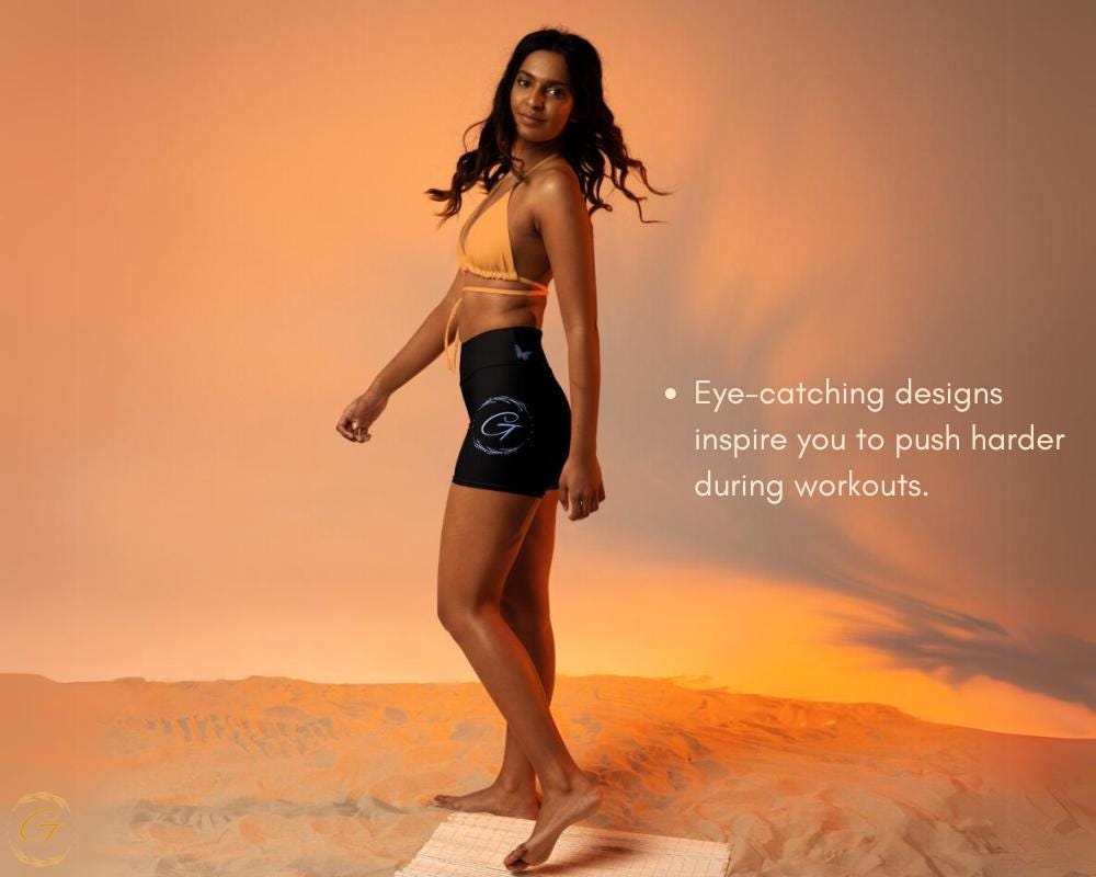 Mythical Boho Workout Pants, Fairy Goddess Activewear for Women
