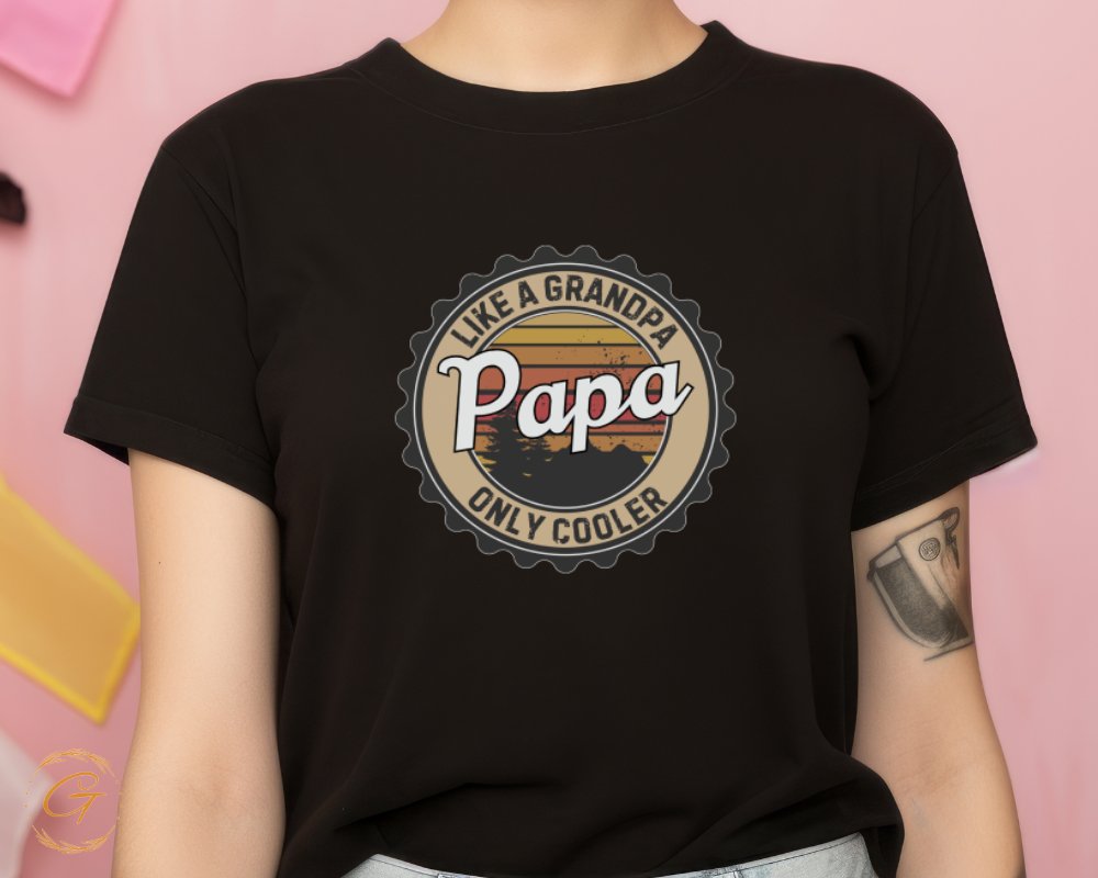 Like A Grandpa Only Cooler Papa T-Shirt product