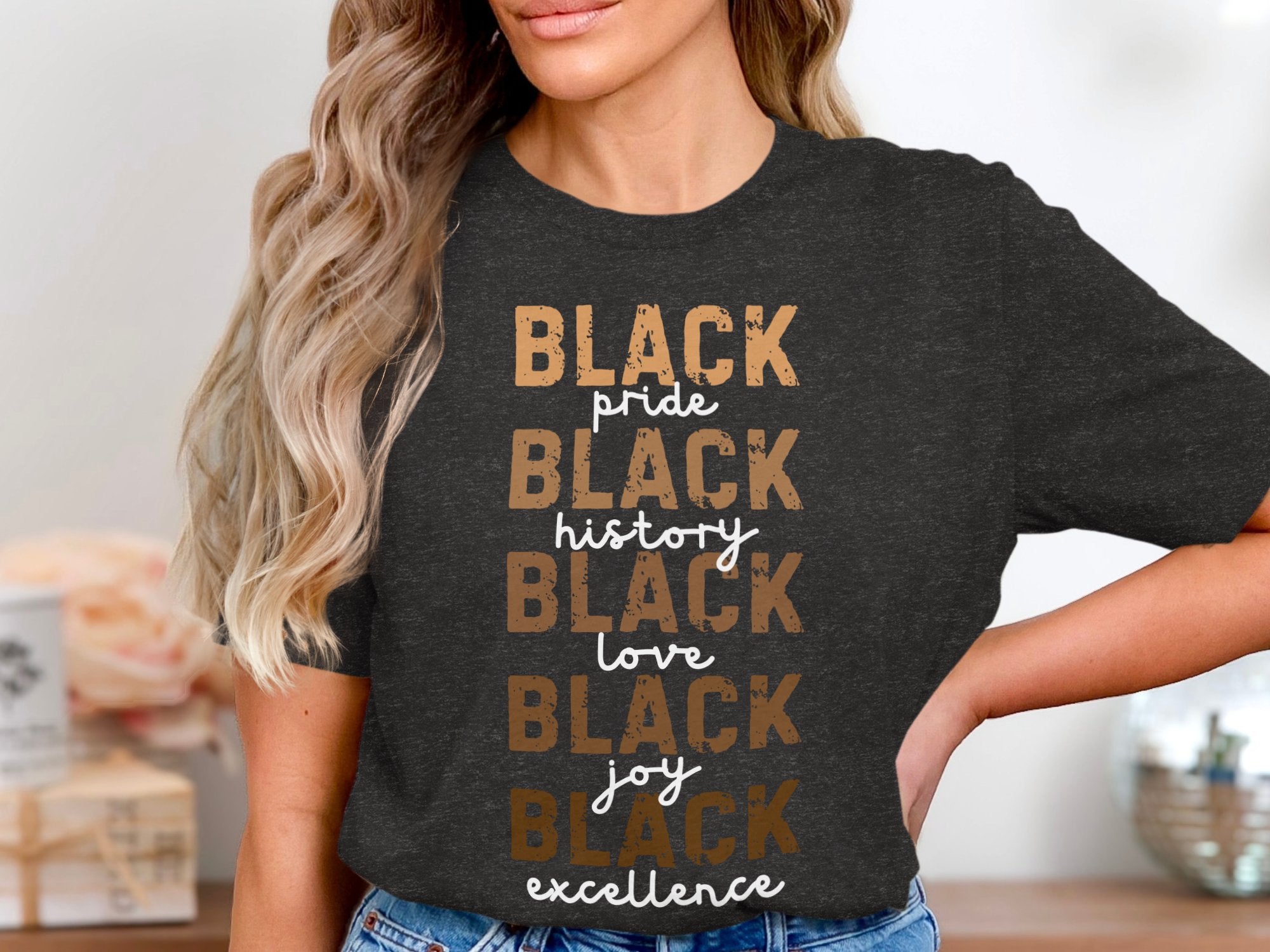 Black Pride History Love Joy Excellence Shirt product