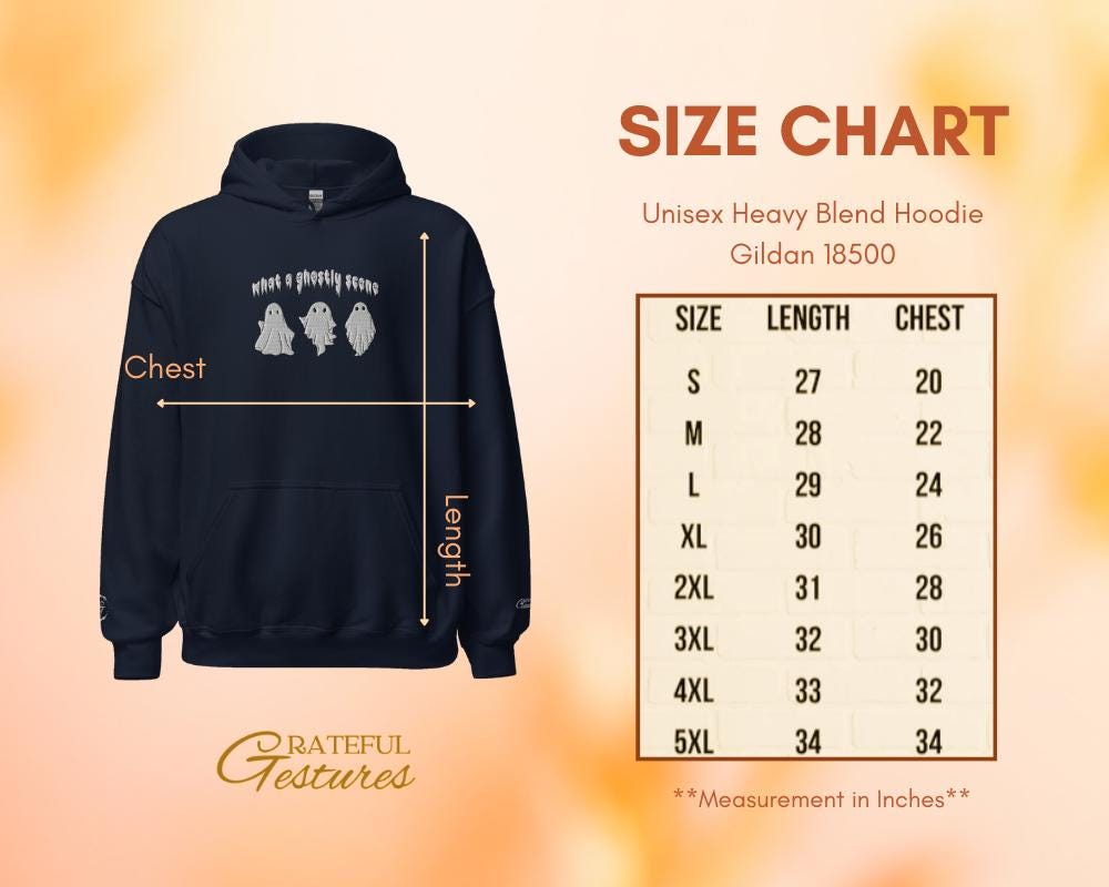 Halloween Hoodie, Embroidery Design Hooded Sweater, Cute Ghost Pullover Hoodie, Cozy Halloween Hooded Sweatshirt, Spooky Season Warm-up Top