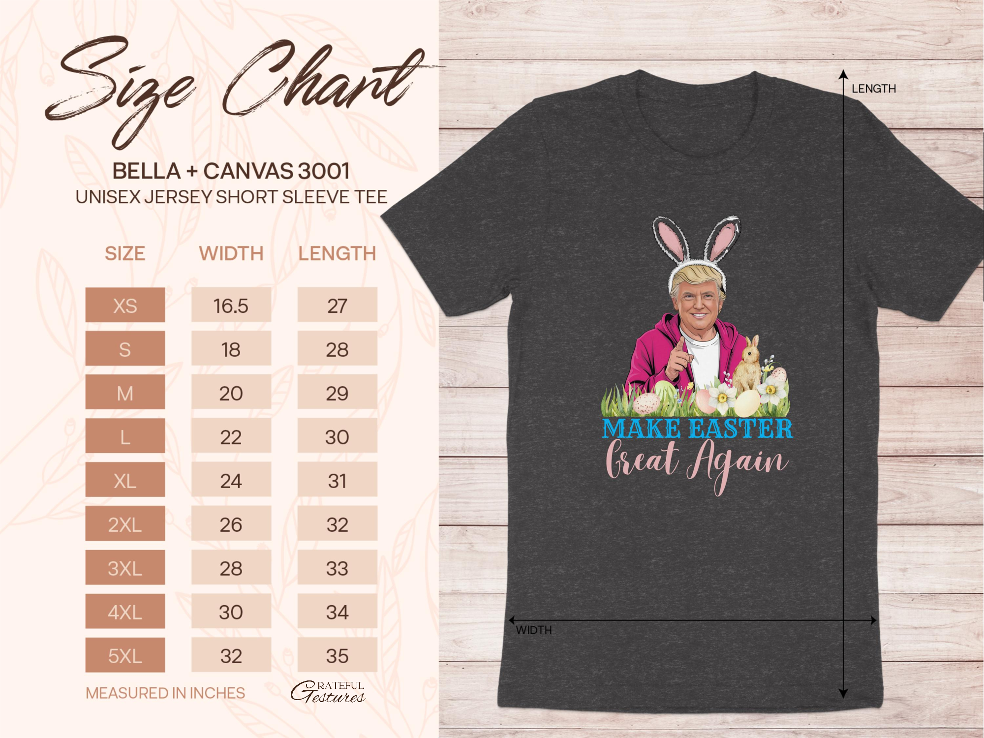 Make Easter Great Again unisex jersey product