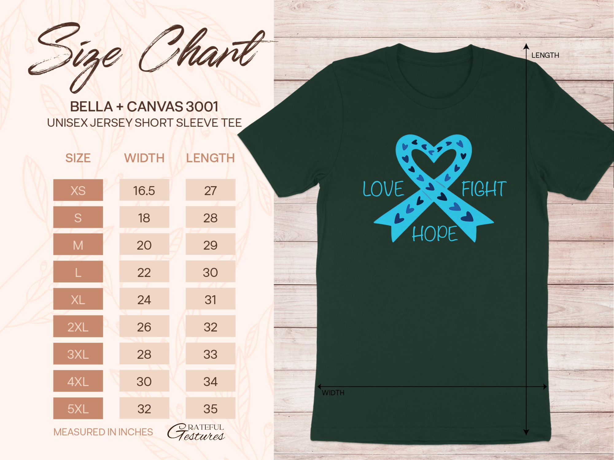 Love Fight Hope Unisex Jersey Short Sleeve Tee product