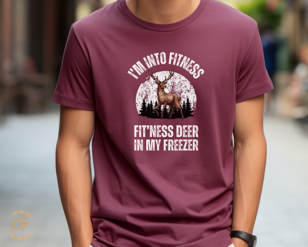 I'm Into Fitness Fitness Deer In My Freezer Shirt product