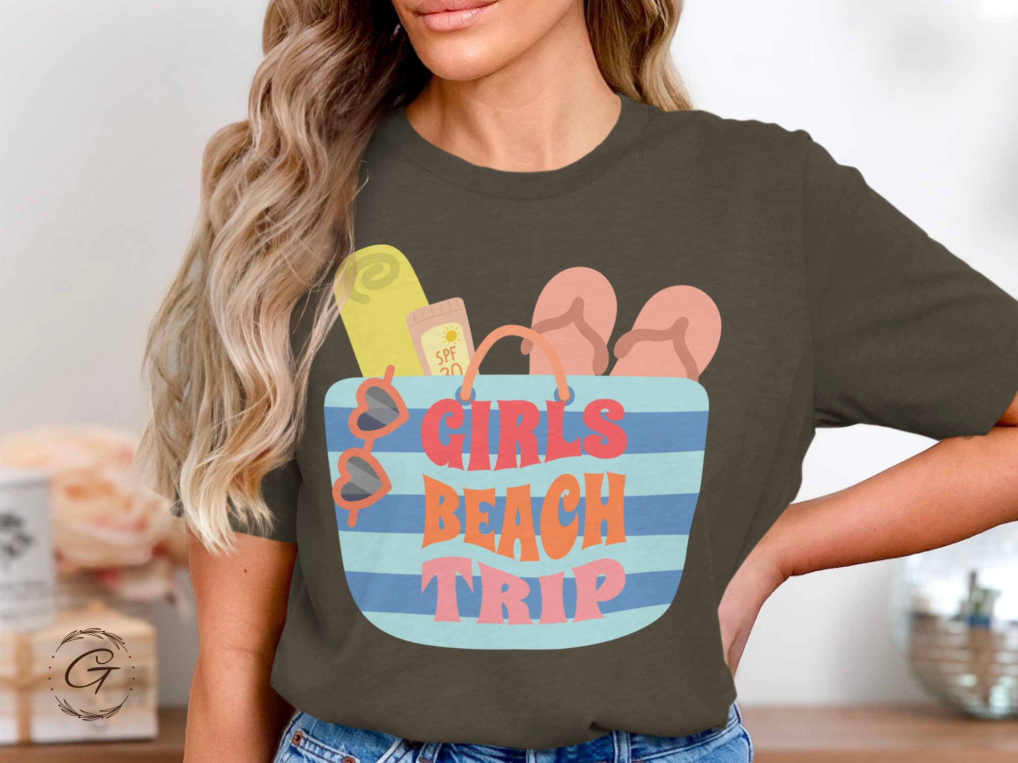 Girls Beach Trip Graphic T-shirt product type