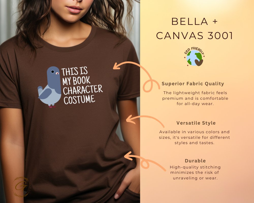 THIS IS MY BOOK CHARACTER COSTUME TSHIRT product