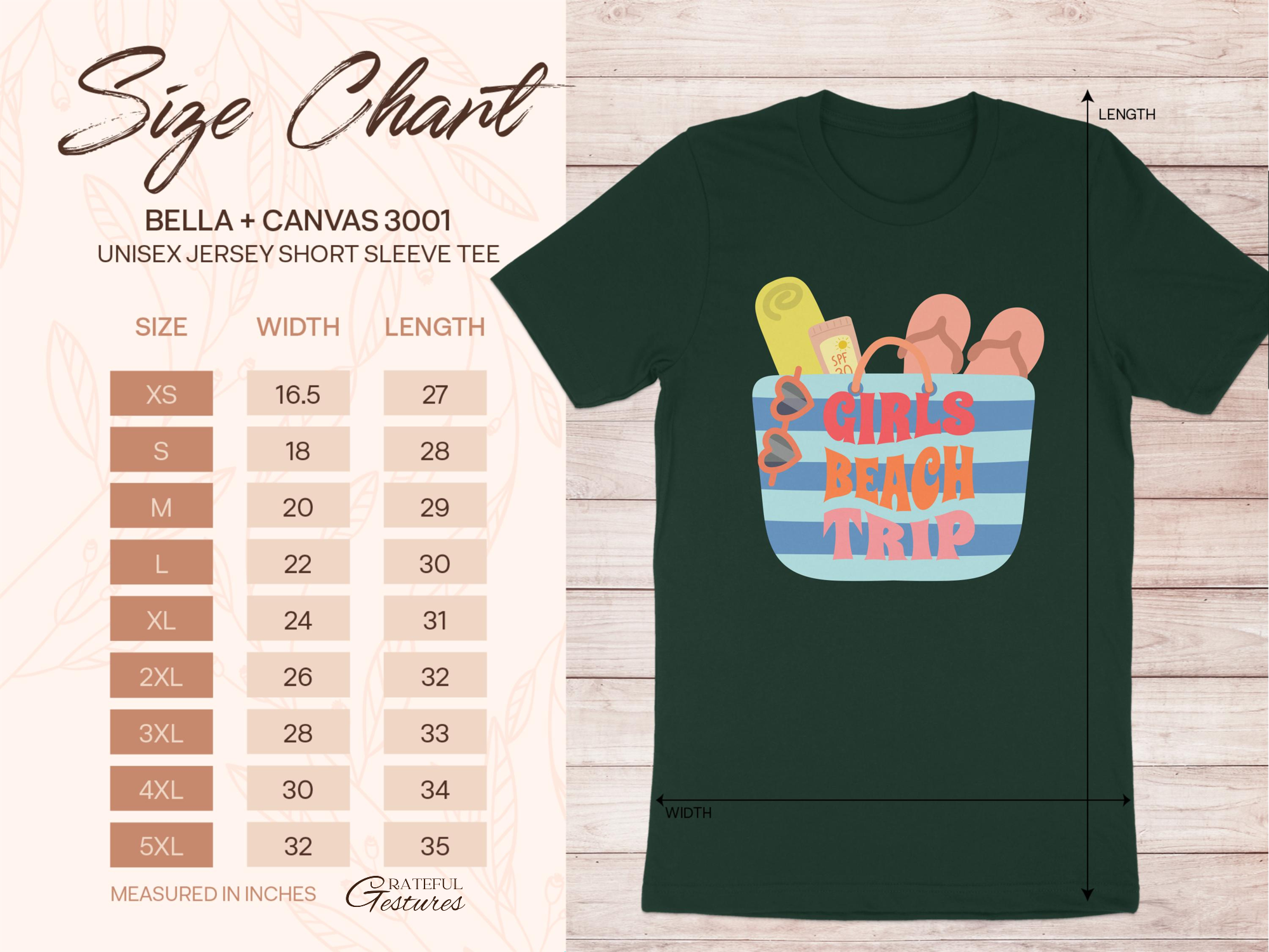 Girls Beach Trip Graphic Short Sleeve Tee product