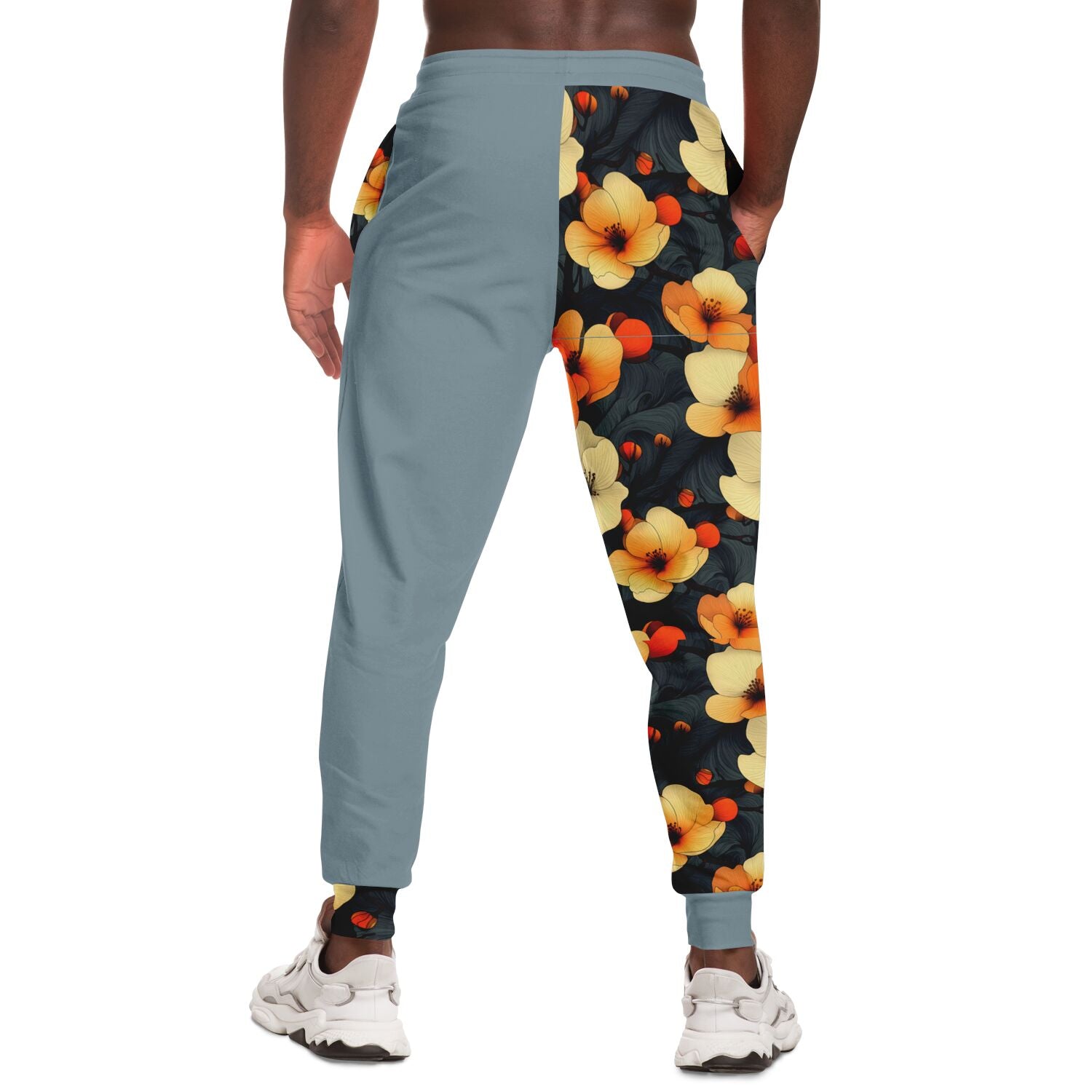 Floral Print Joggers – Vintage Aesthetic Sweatpants