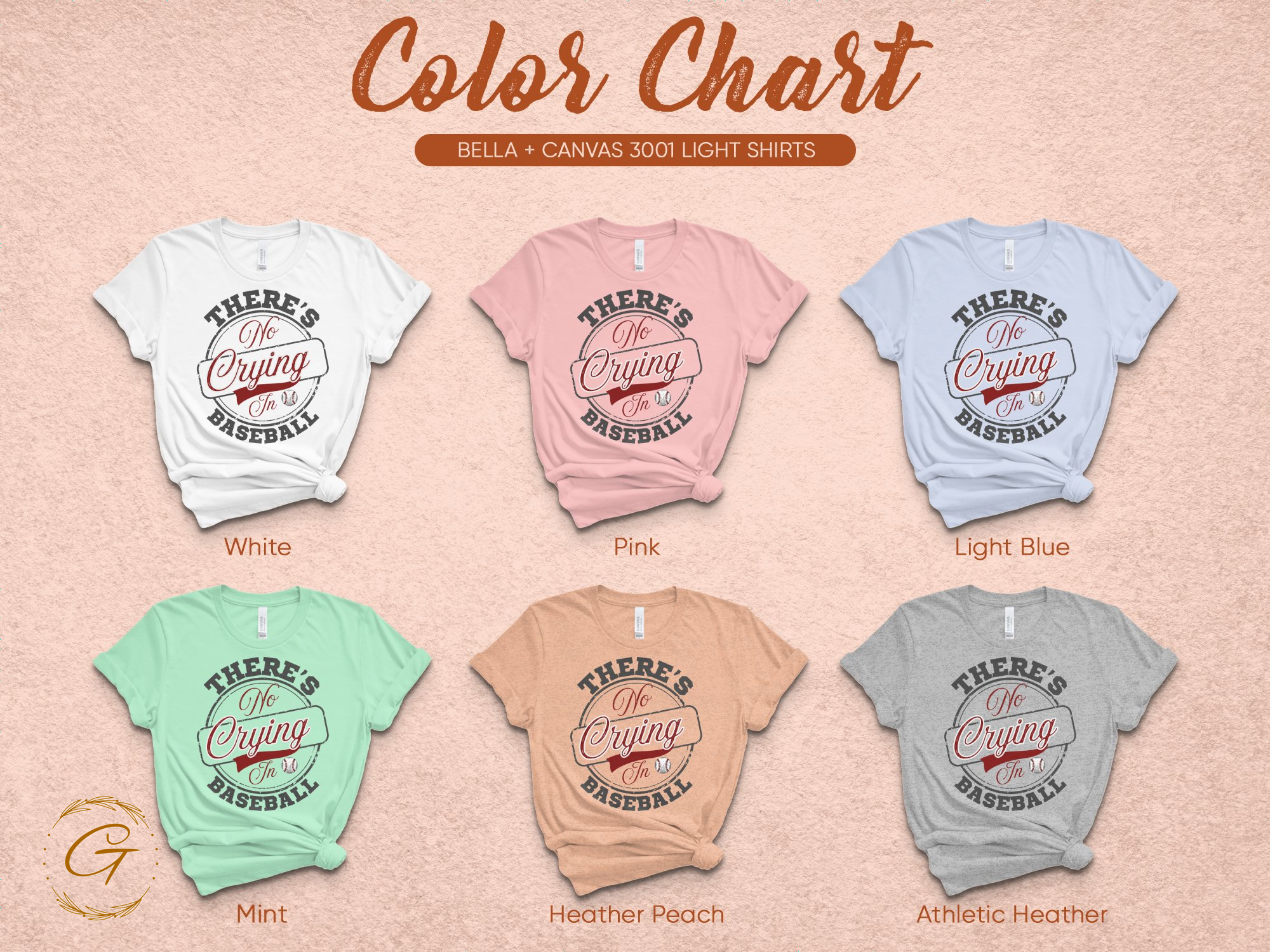 There's No Crying in Baseball T-shirts product
