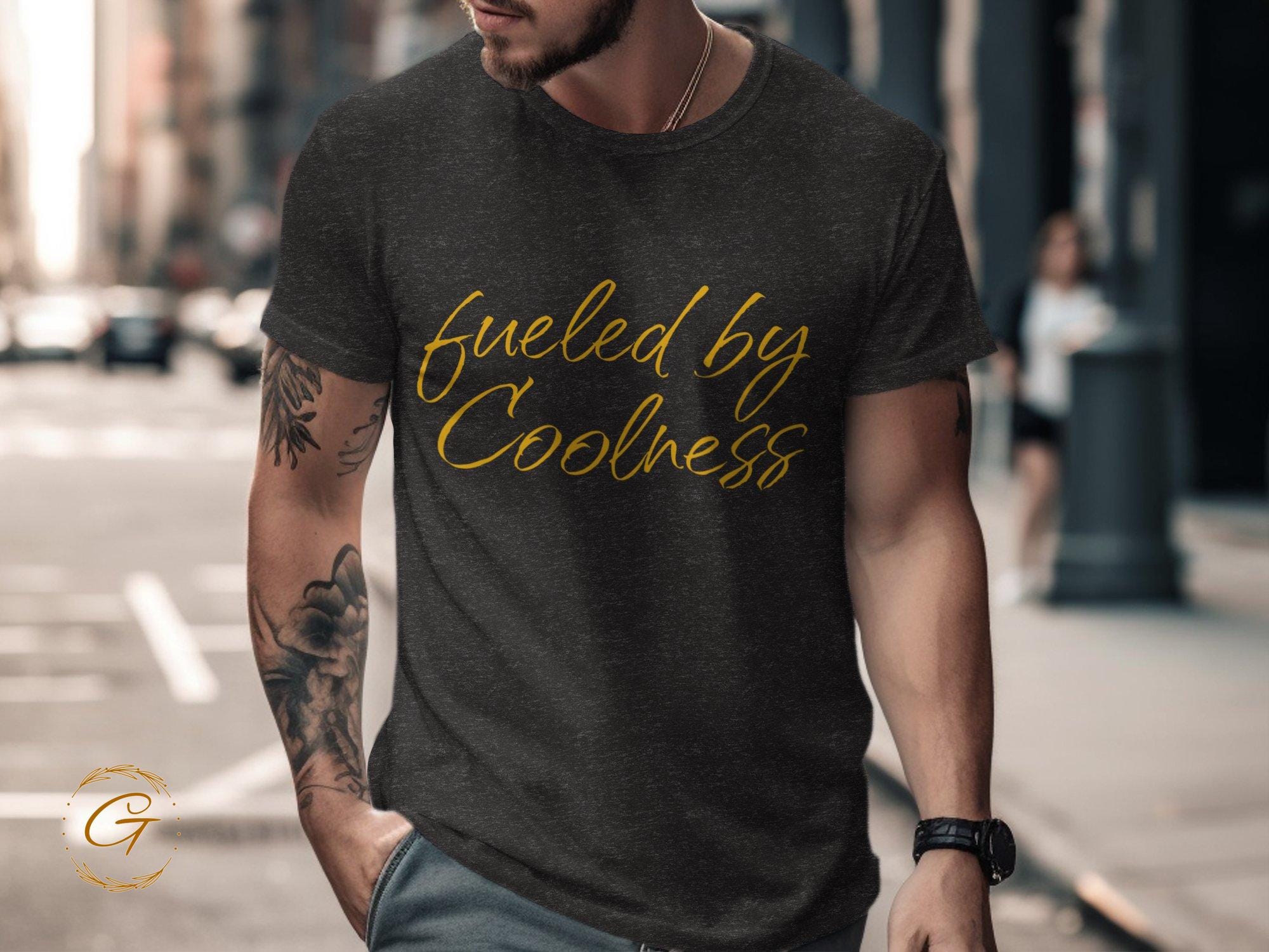Fueled by Coolness Typography Tee