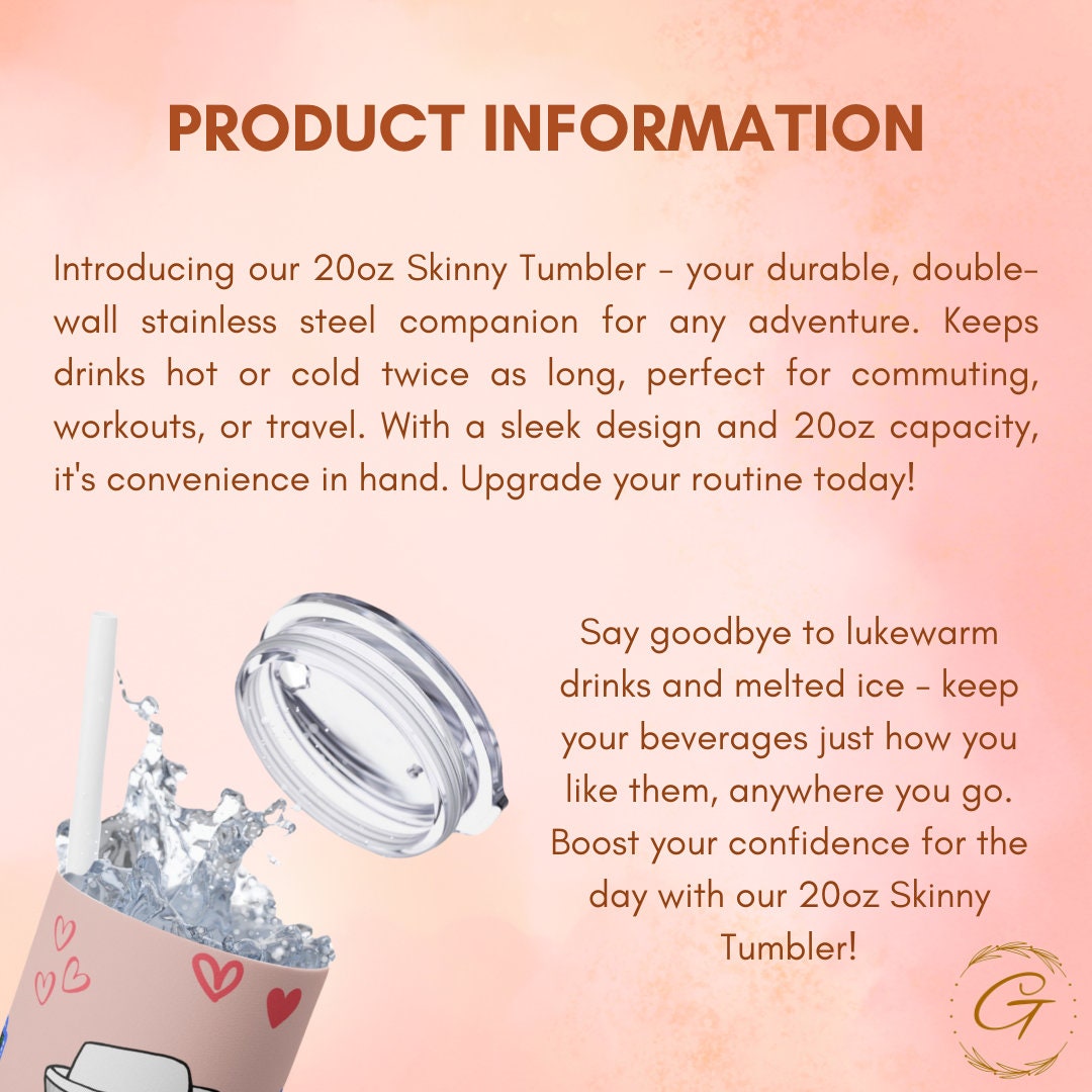 Nurse Skinny 20oz Tumbler