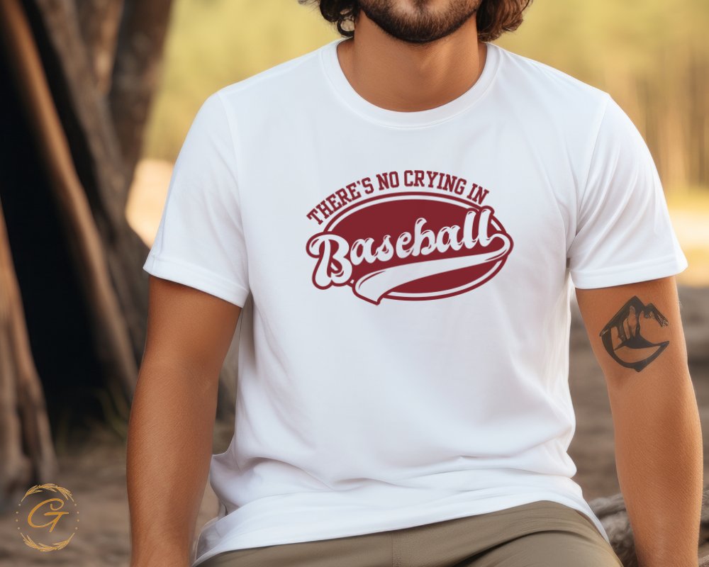 There's No Crying in Baseball Graphic Tee product
