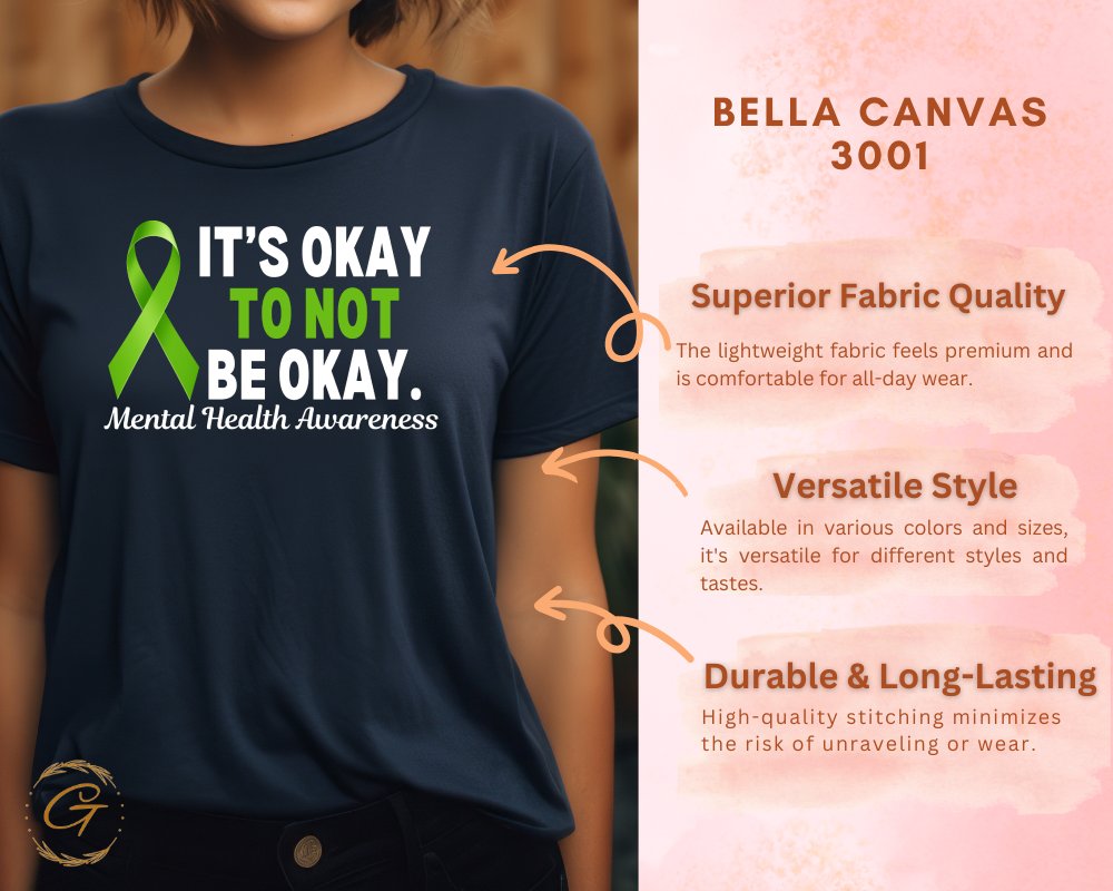 Mental Health Awareness Bella Canvas product