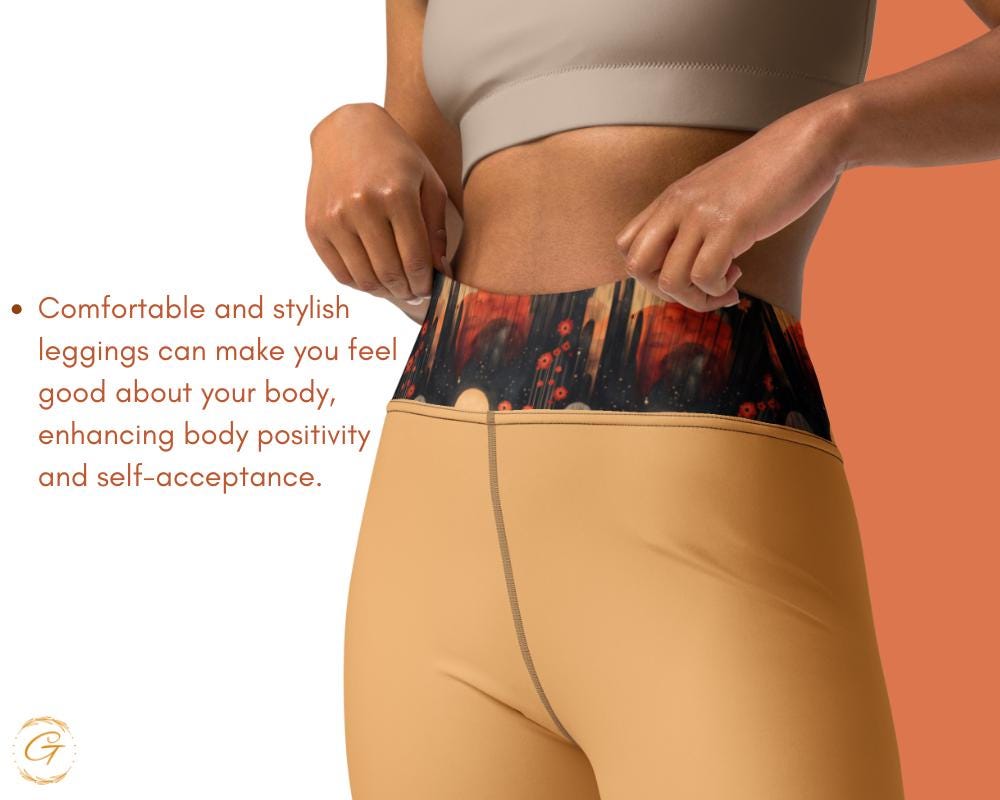 Quantum Nature AOP Yoga Leggings and Shorts Unique Activewear for Women Comfortable High-Stretch Perfect for Yoga Fitness and Casual Outfits