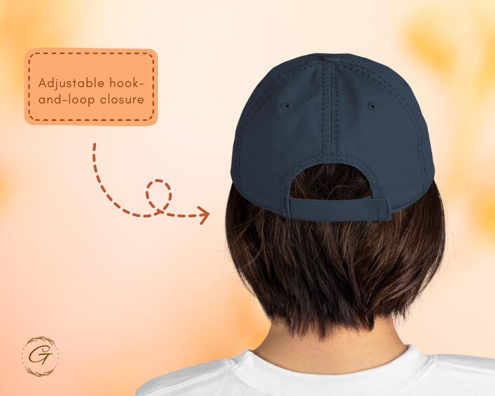 G Hat Distressed Dad Hat Embroidered Adjustable Cap