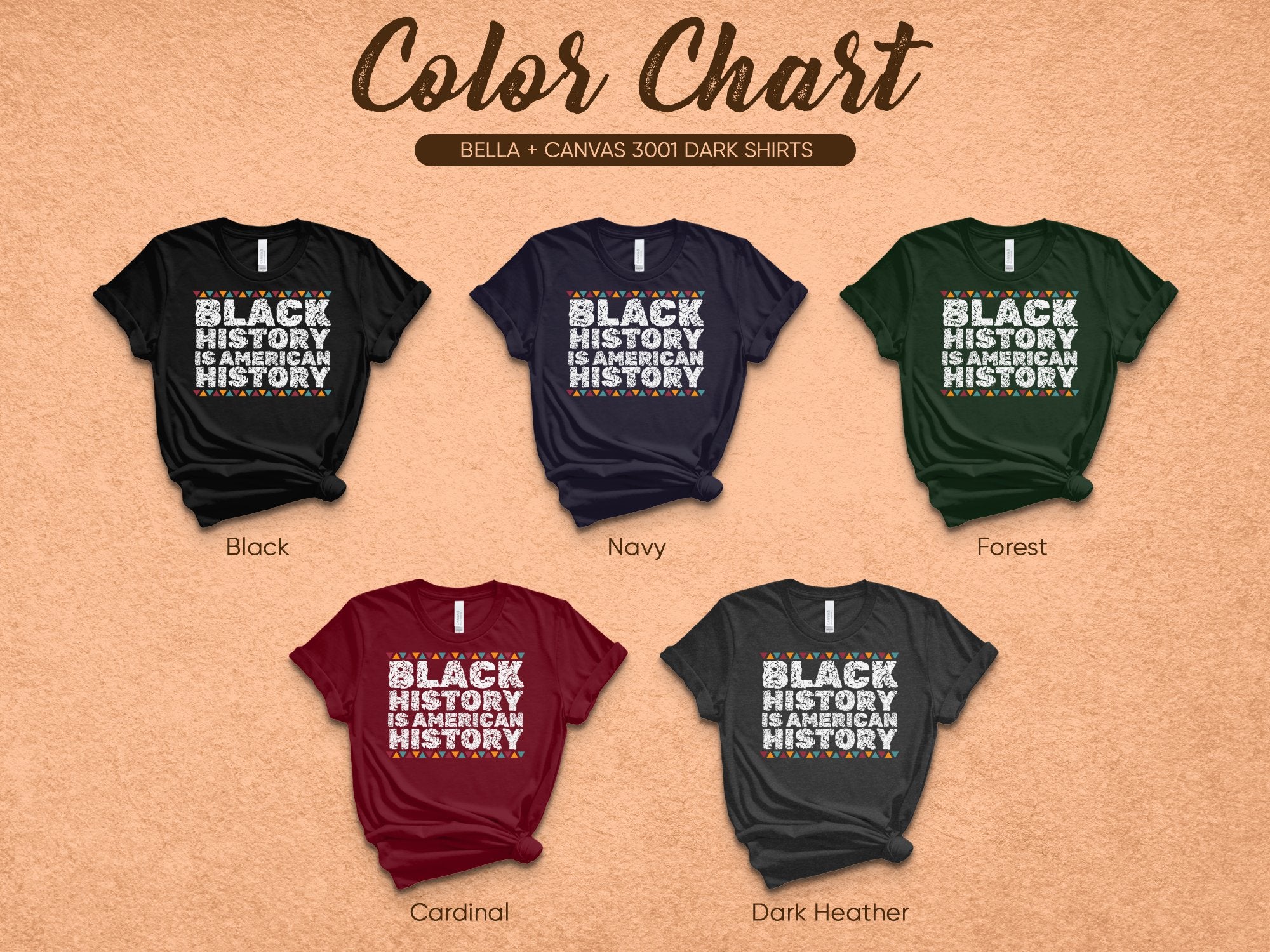 Black History is American History T-shirt product