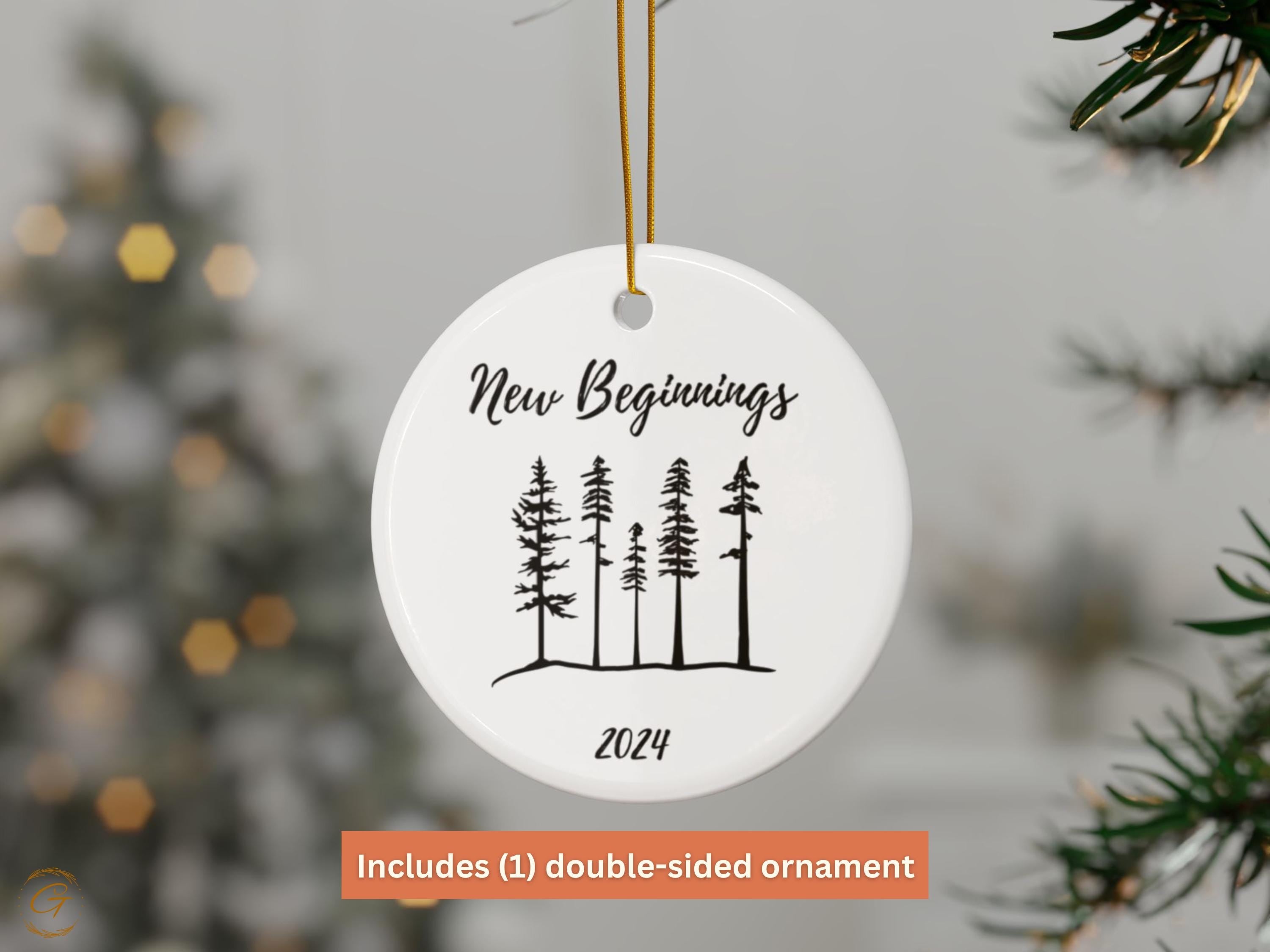 New Beginnings Ornament 2024, Christmas Tree Decoration