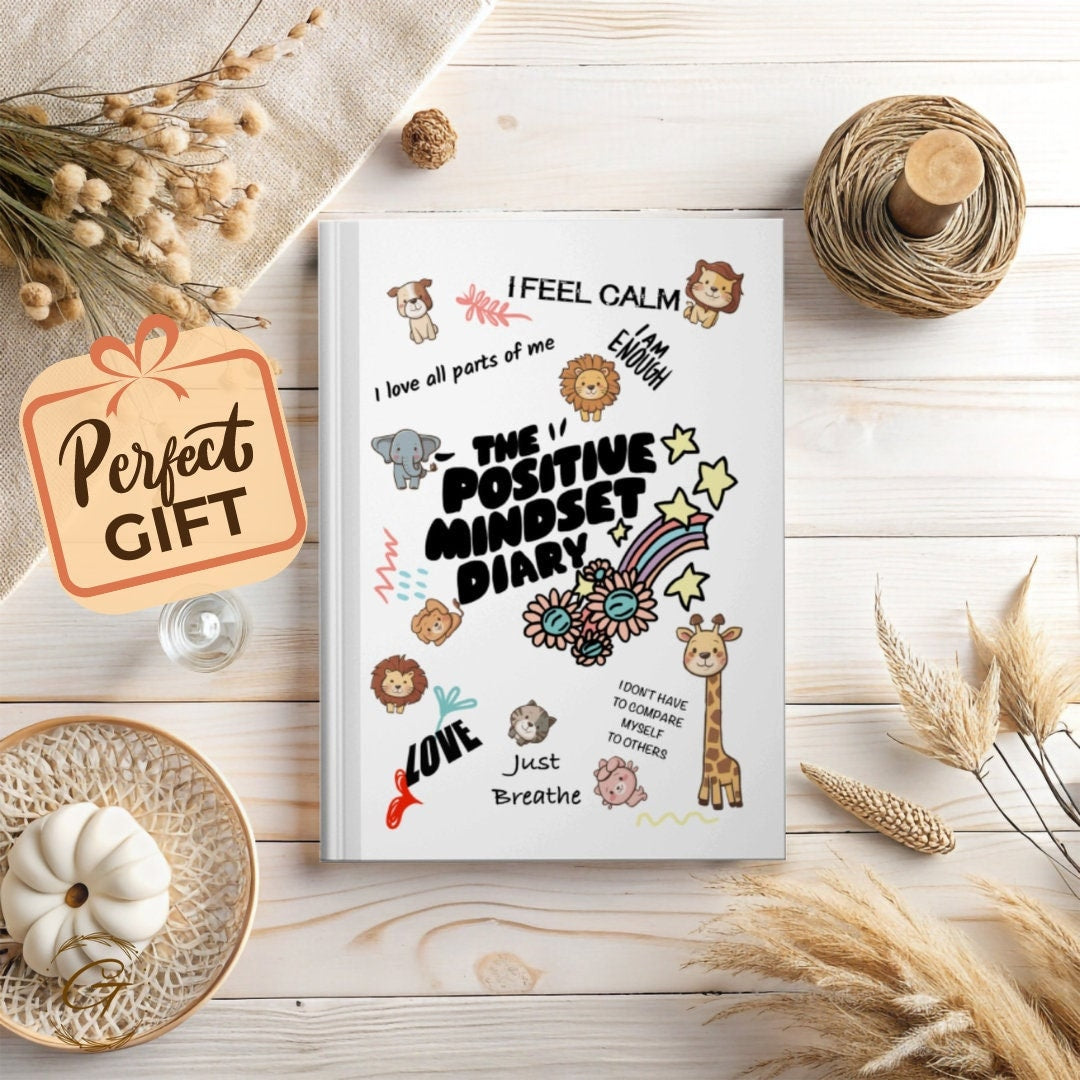 The Positive Mindset Diary Journal Notebook