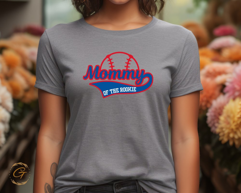 Mommy of the Rookie Graphic Baseball T-shirt product type