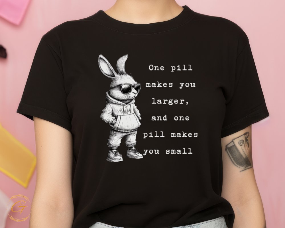 One pill makes you larger and one pill makes you small product