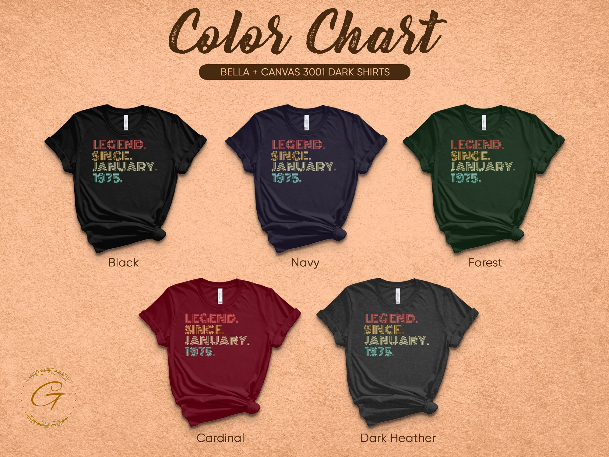 Legend Since January 1975 Graphic Print Shirt product type