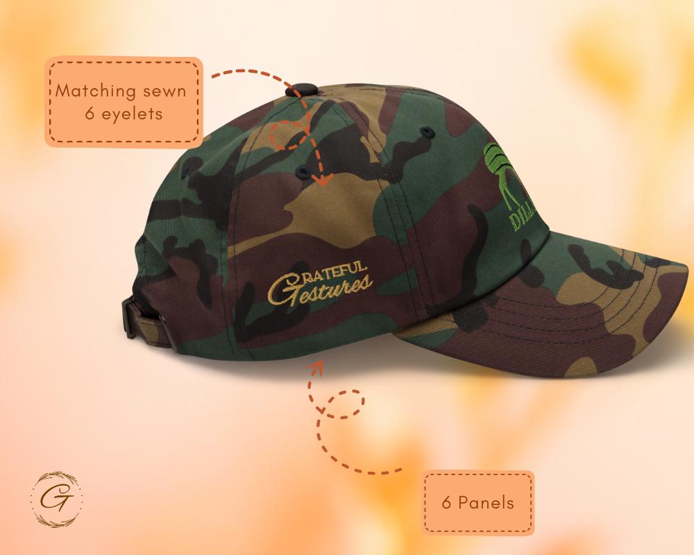 Dill Doe Dad Hat, Funny Embroidered Hat