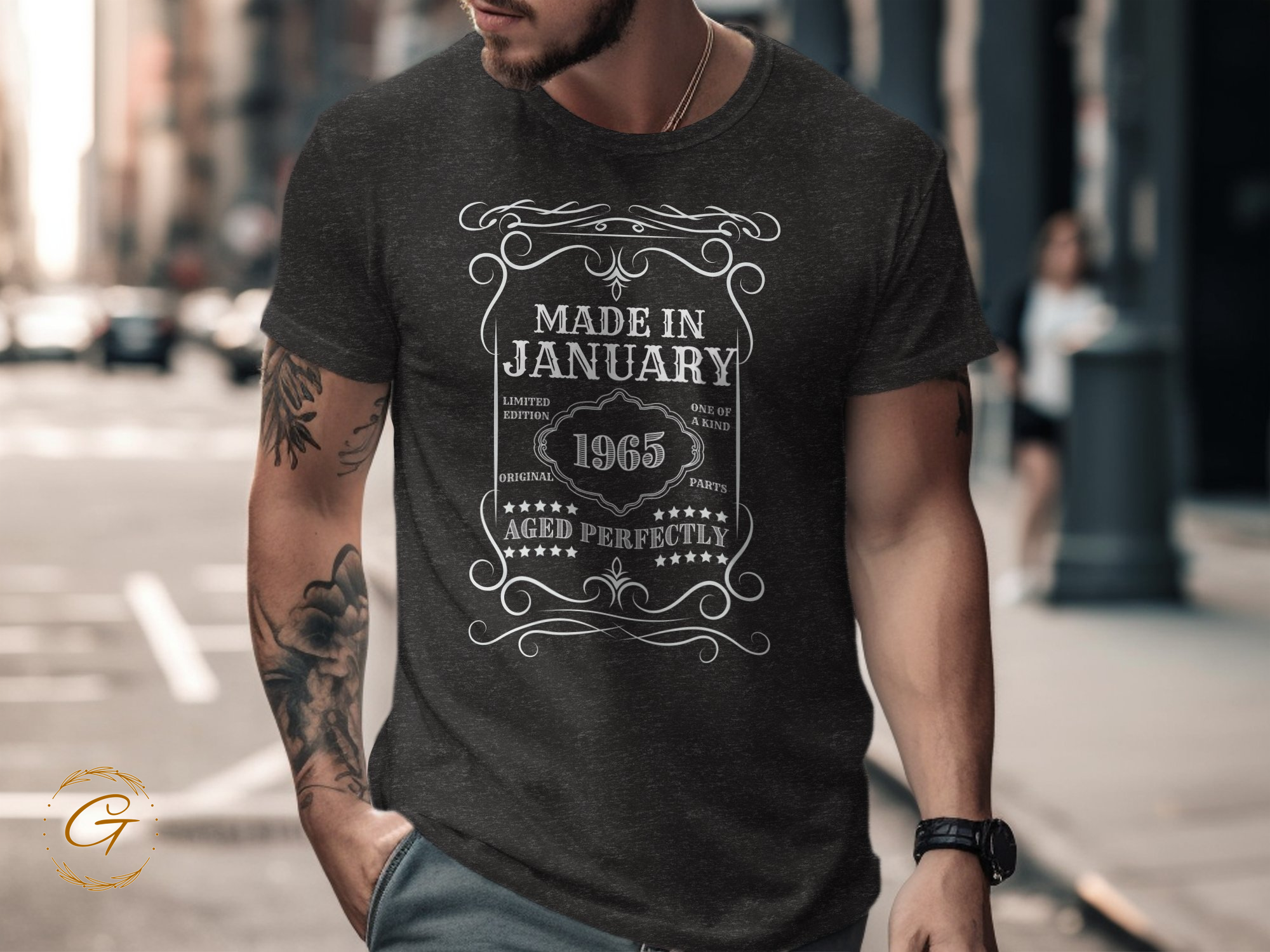 Limited Edition 1965 Made in January T-shirt product type