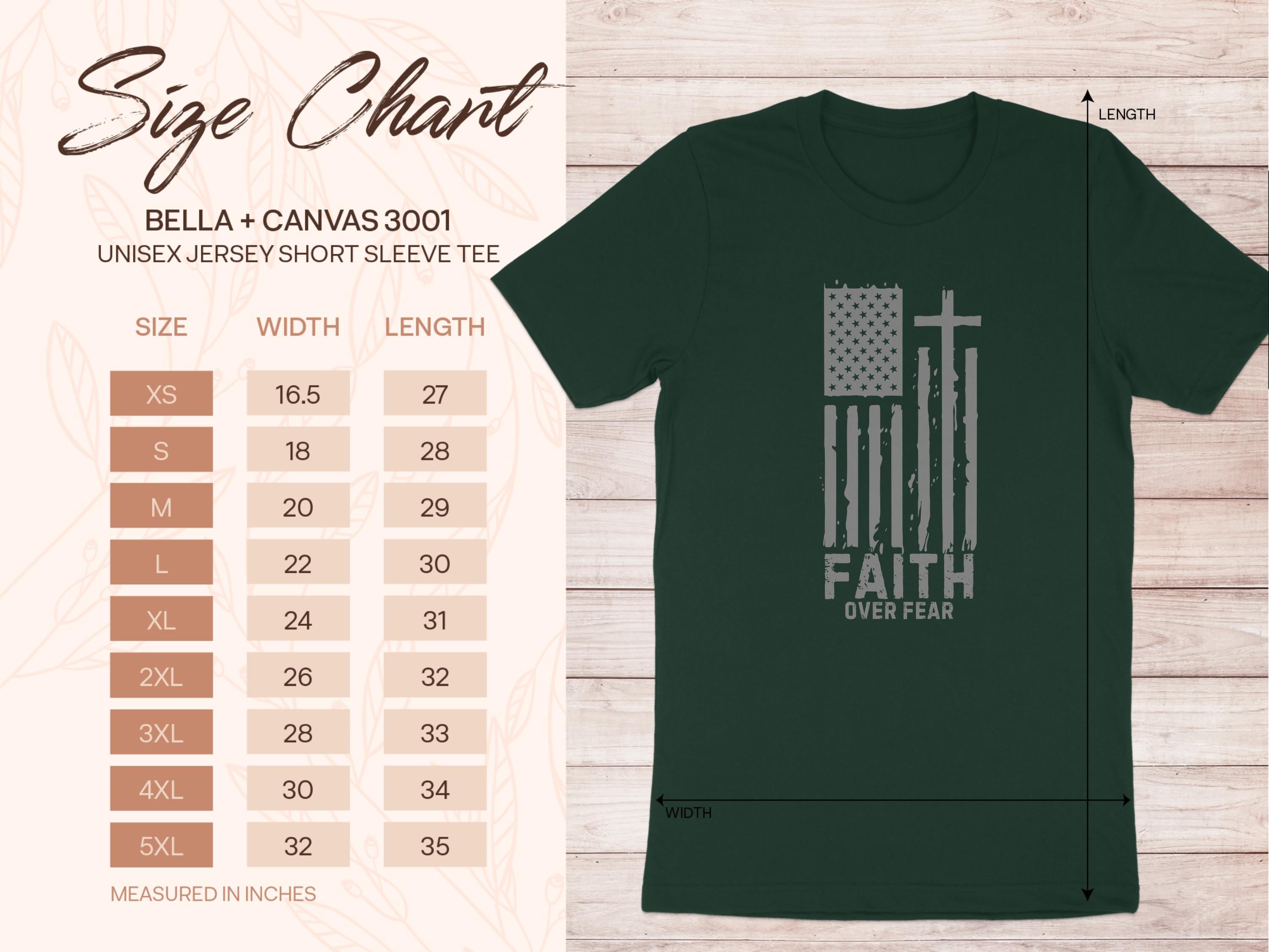Faith Over Fear American Flag Crosses T-Shirt product type