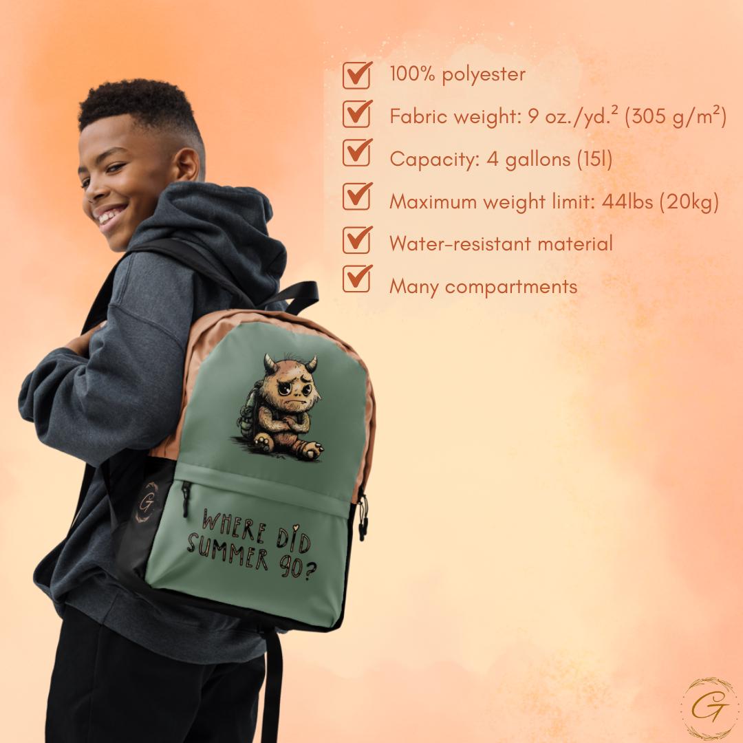 Where Did Summer Go? Backpack
