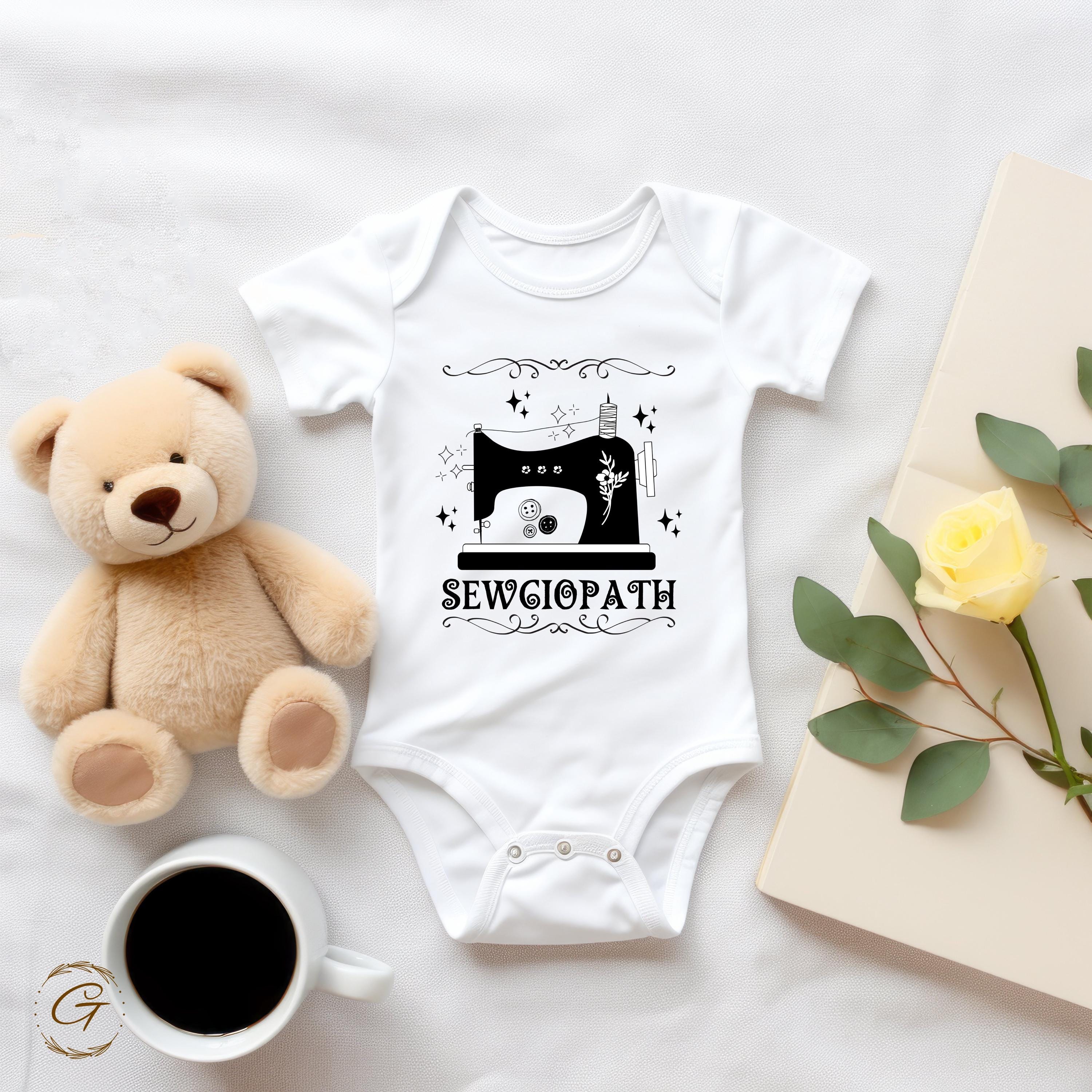 Hobby Shirt, Sewing Machine Graphic Tee, Sewciopath T-Shirt