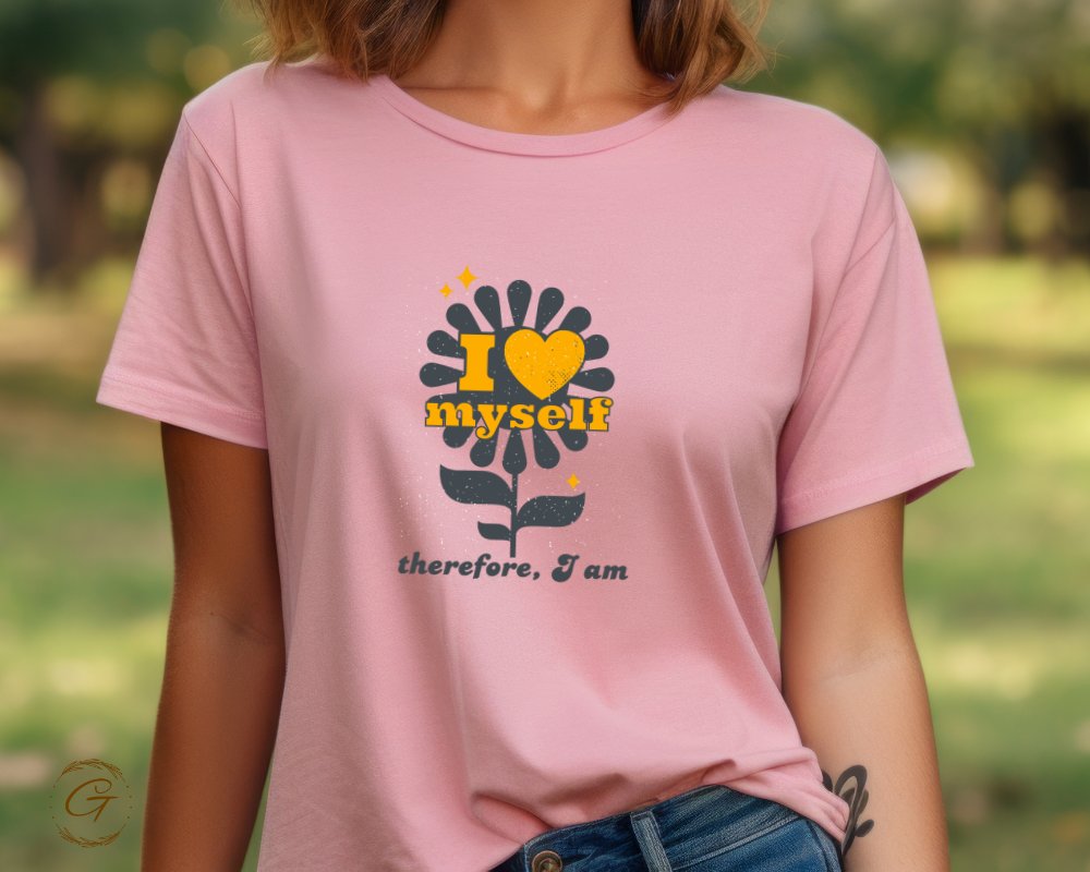 I Love Myself Therefore I Am Graphic T-Shirt product