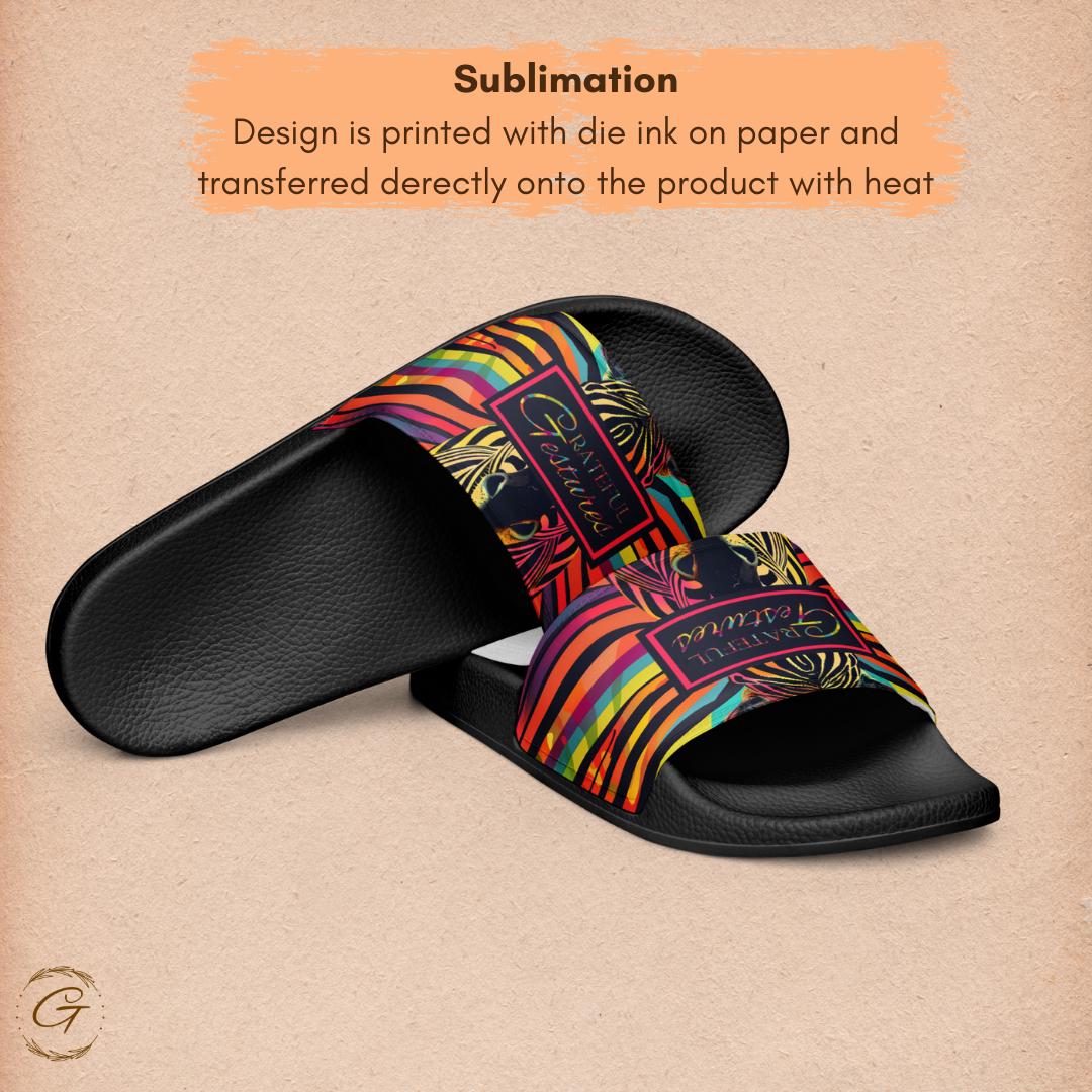 Men’s Retro Safari Slides