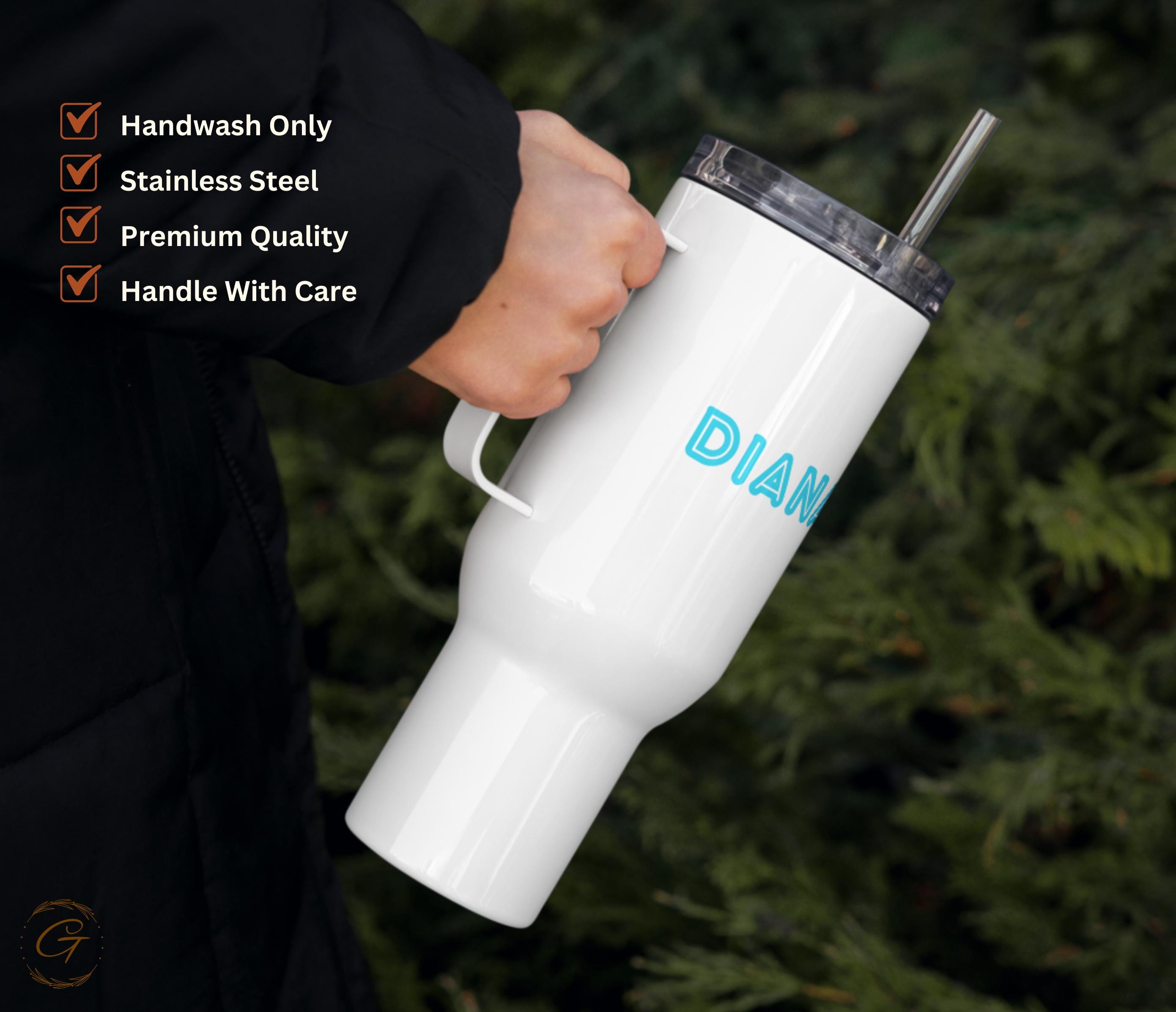 90’s Mom Travel Mug with Handle
