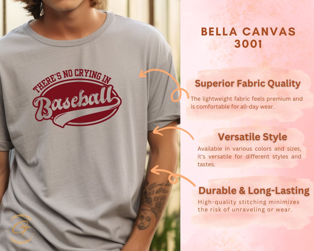 There's No Crying In Baseball T-Shirt product type