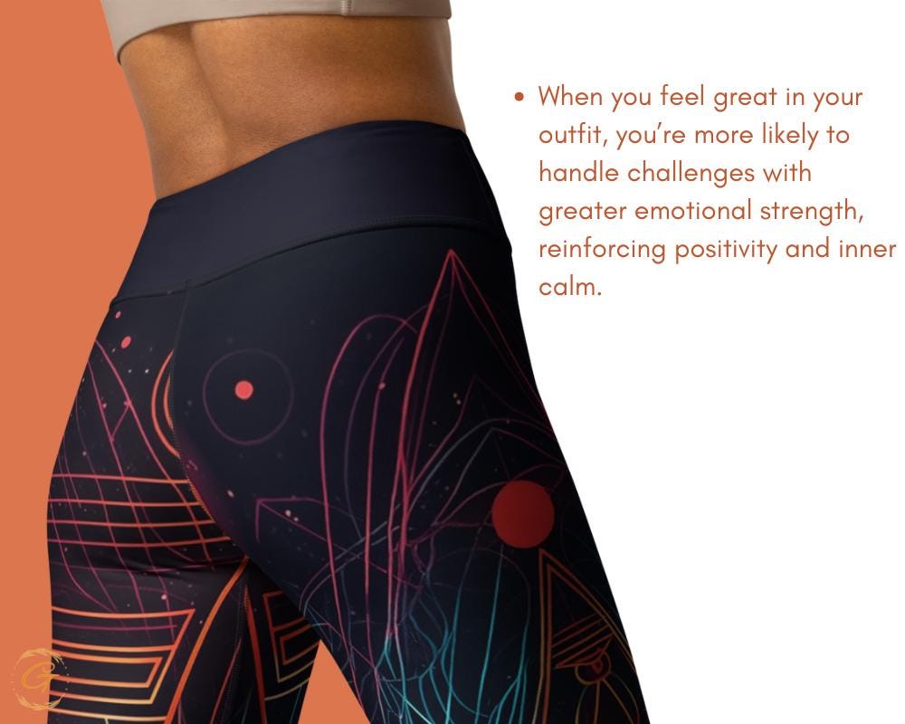AOP Retro Sci-Fi Yoga Leggings and Shorts | High-Waisted Activewear for Women | Futuristic Workout Pants | Galaxy Compression Tights Shorts