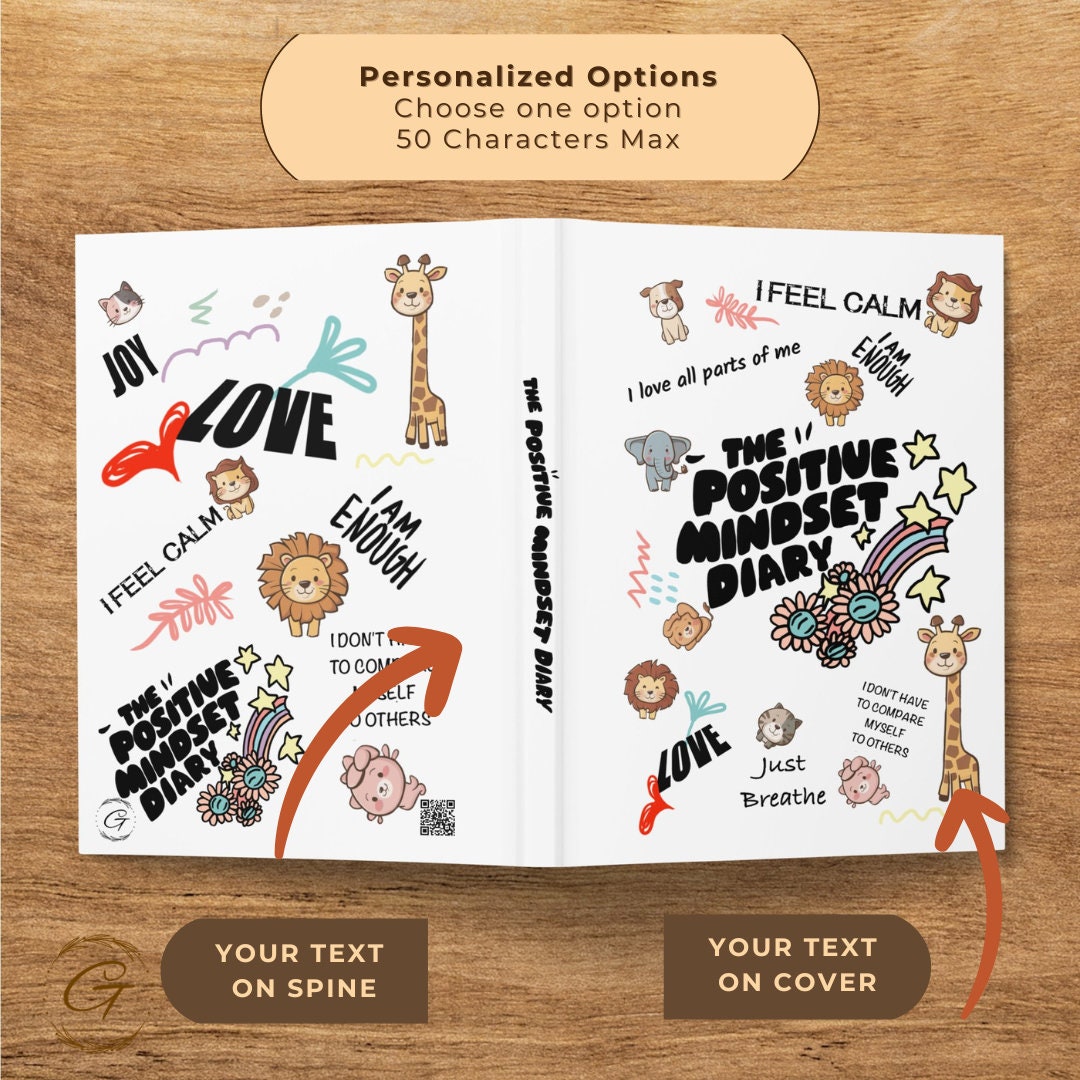 The Positive Mindset Diary Journal Notebook