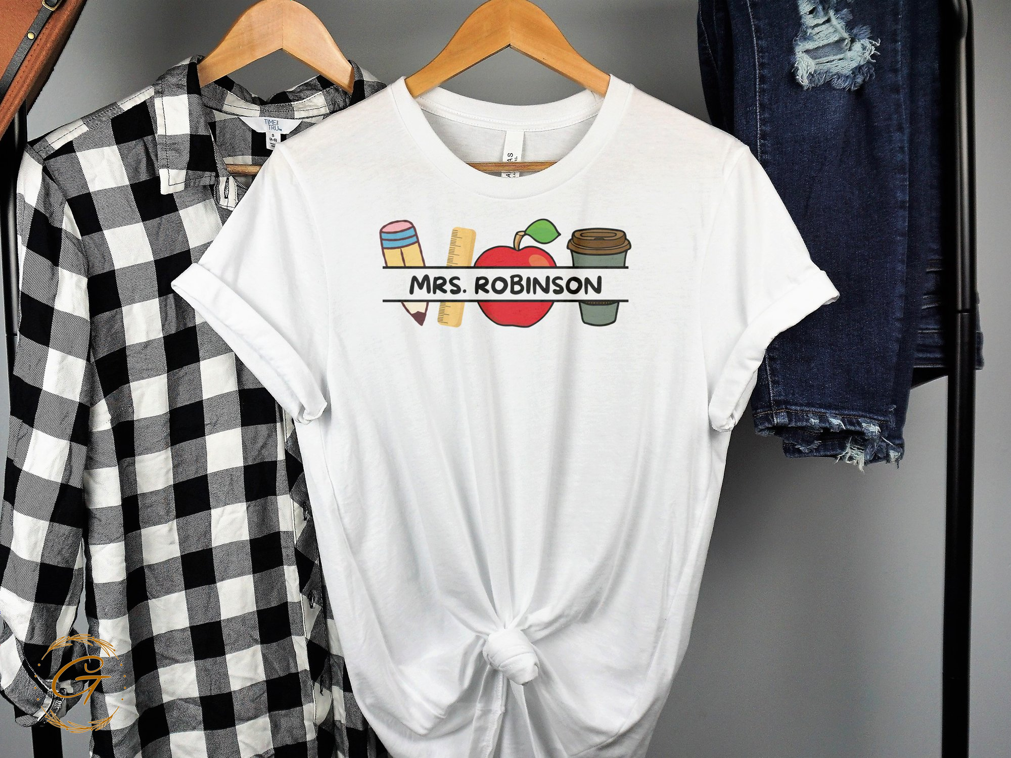 Mrs. Robinson Graphic White T-shirt Clothing Product