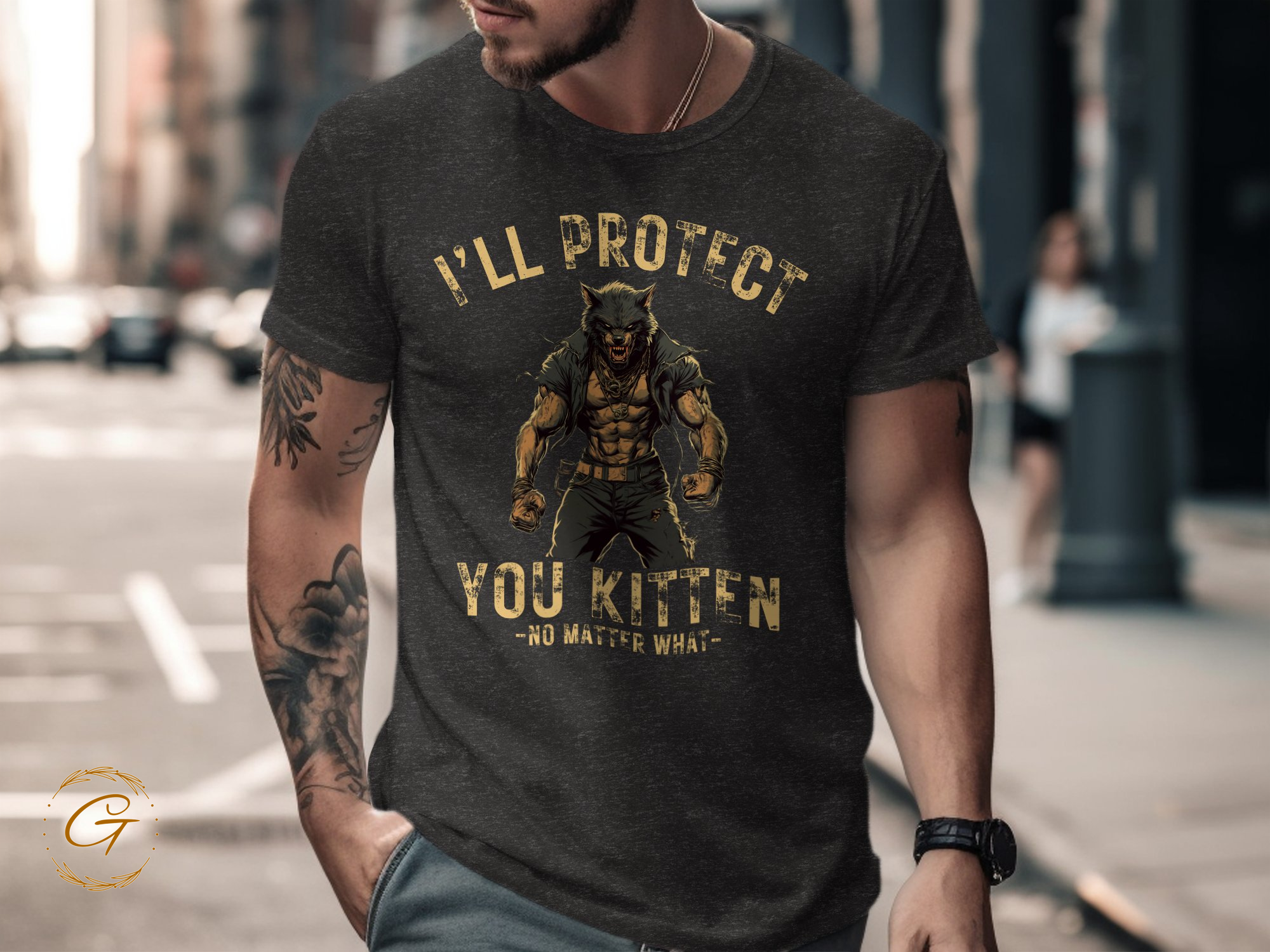 I'll Protect You Kitten No Matter What T-Shirt product