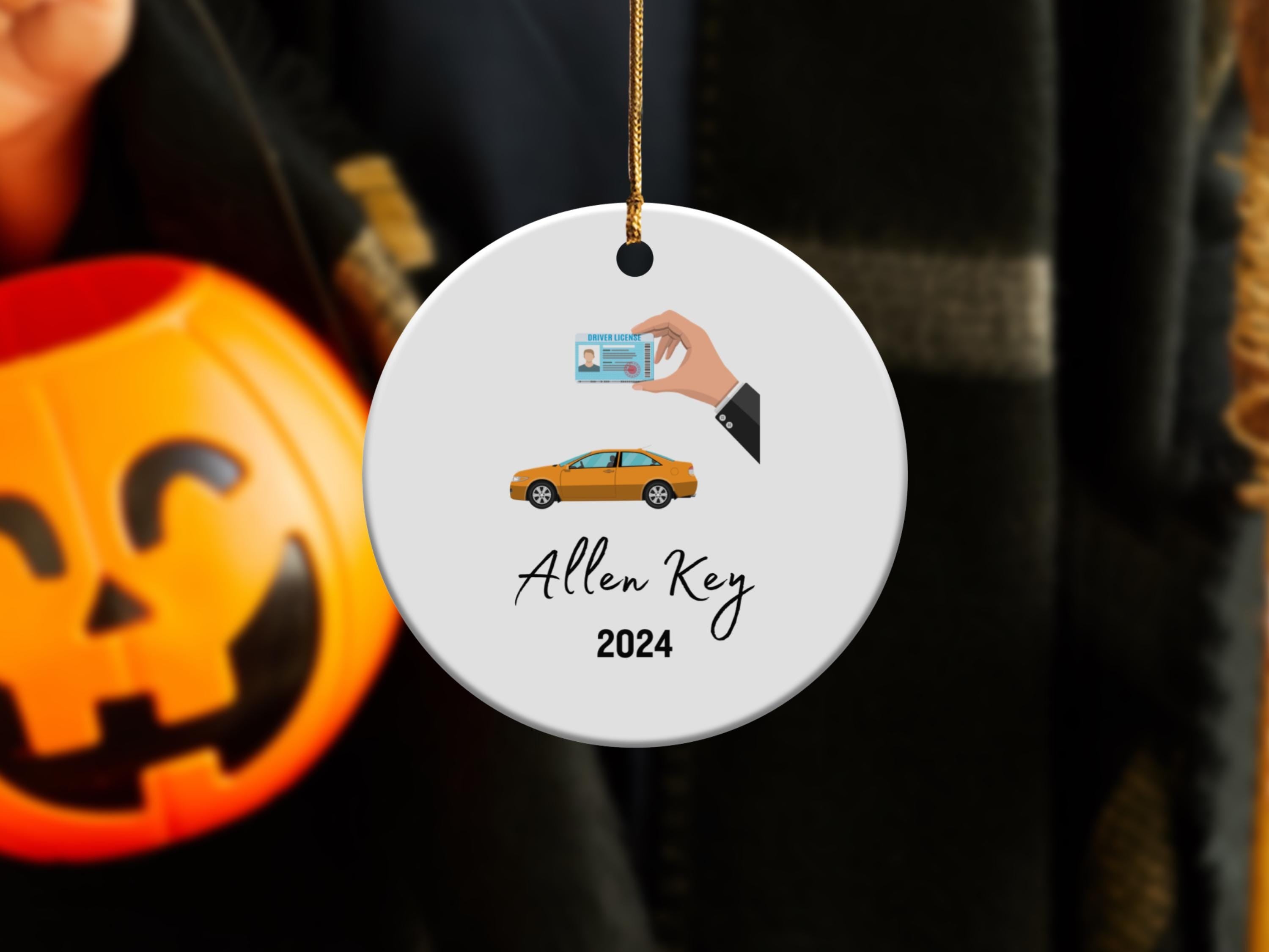 Personalized New Driver 2024 Car Ornament, 2024 Drivers License, Perfect for Car Collectors and Enthusiasts, Limited Edition, Newbie Drivers