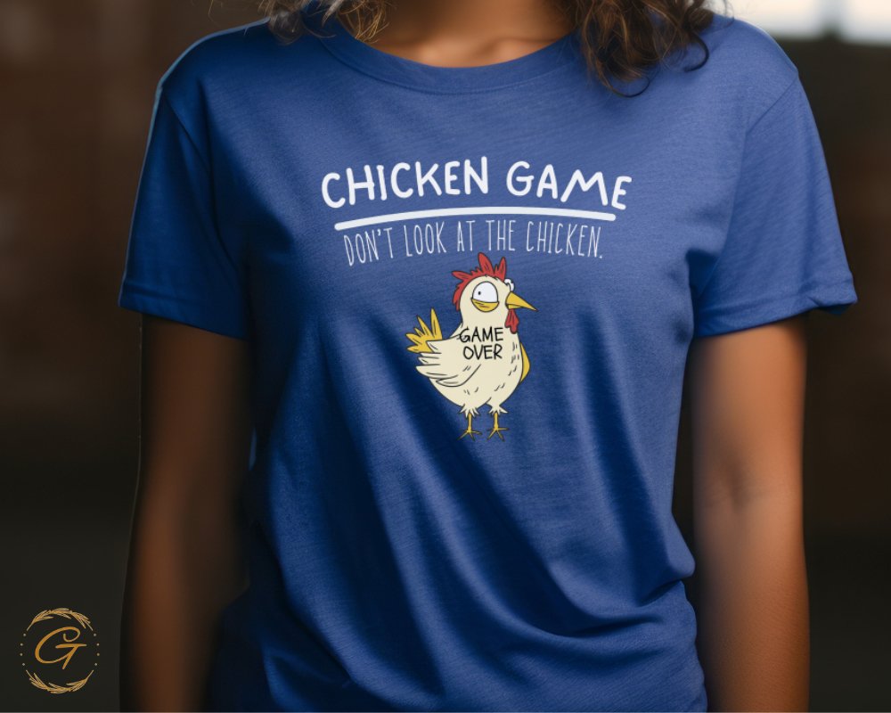 Chicken Game Don't Look At The Chicken graphic product