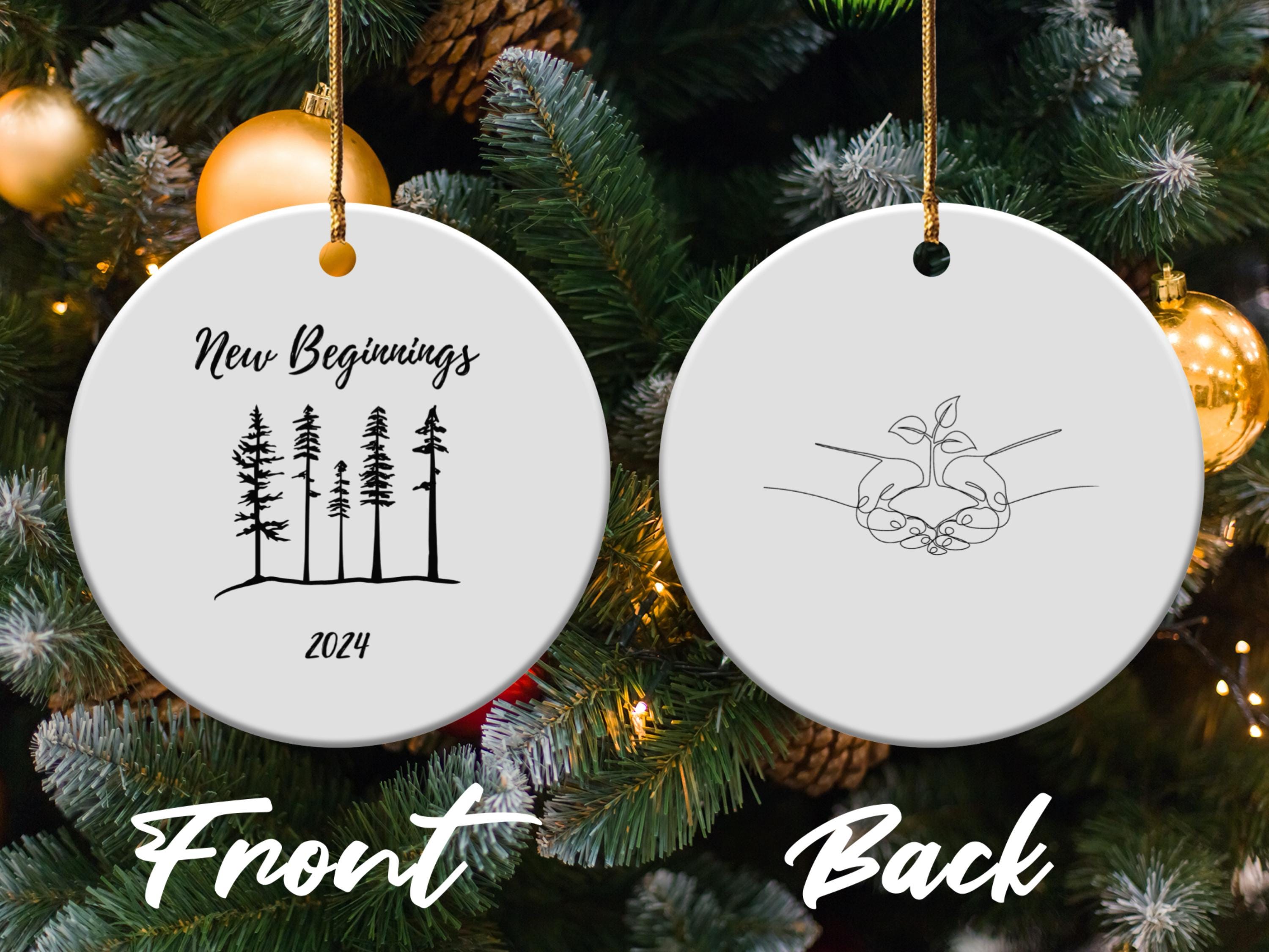 New Beginnings Ornament 2024, Christmas Tree Decoration