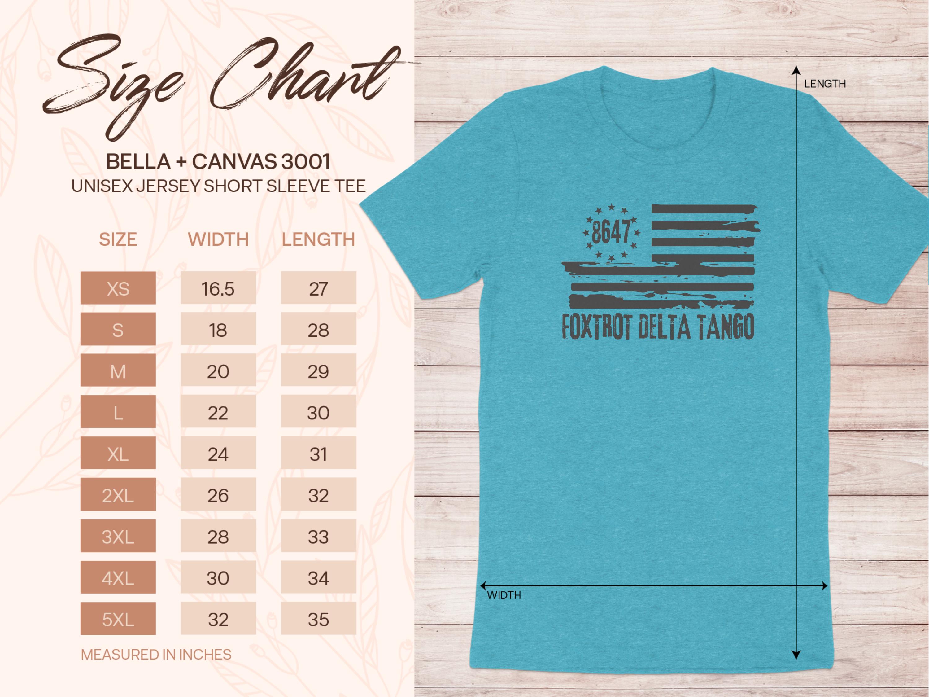 Vintage Style Foxtrot Delta Tango Graphic Tee product