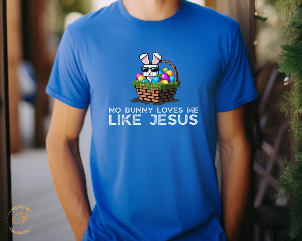 No Bunny Loves Me Like Jesus Easter Shirt product type