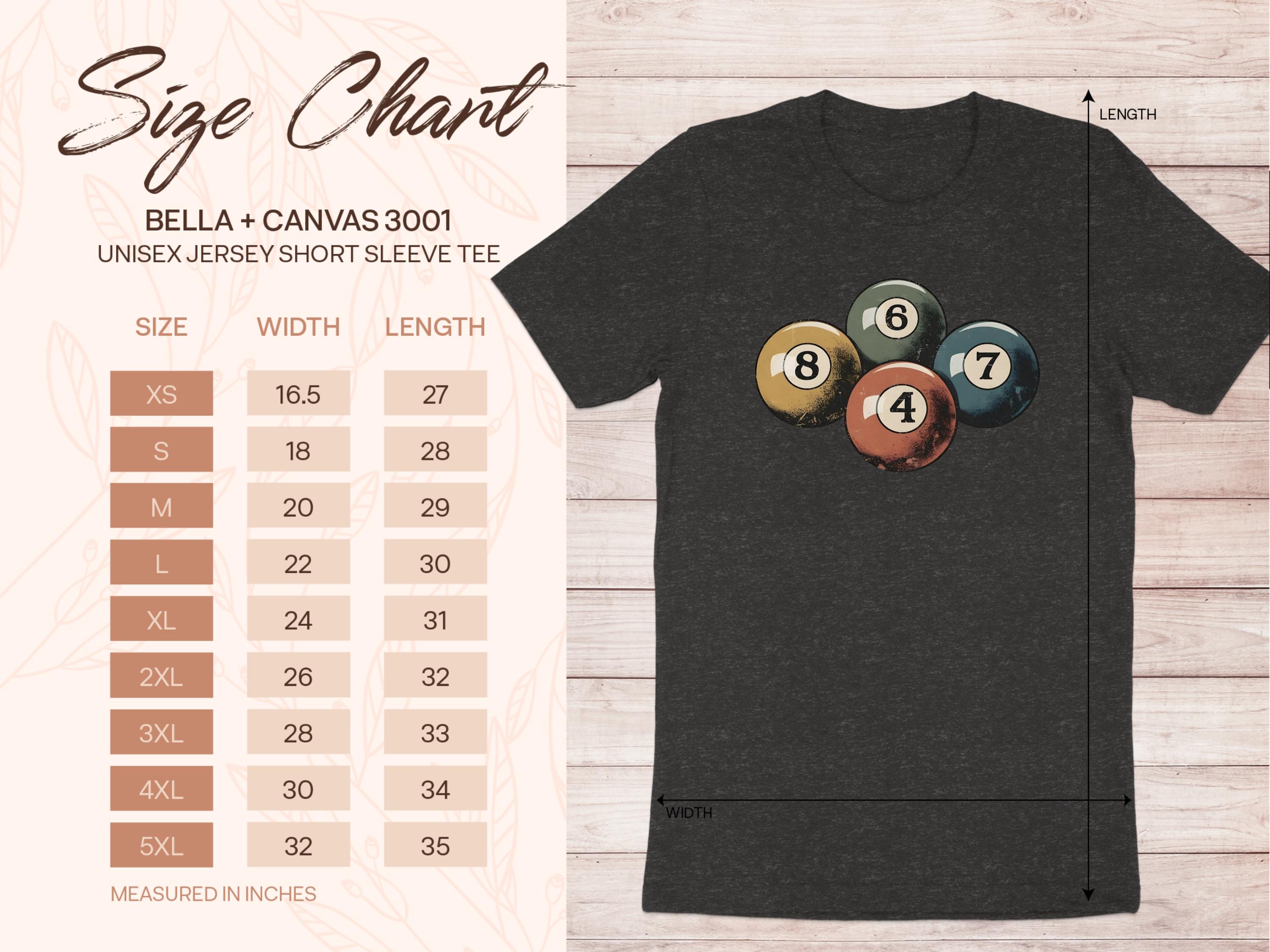 Unique Graphic Billiards Balls Design Tee product type