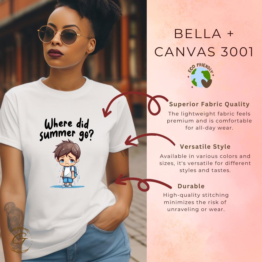 Funny Sad Boy Cartoon T-Shirt – Quirky Emotional Graphic Tee