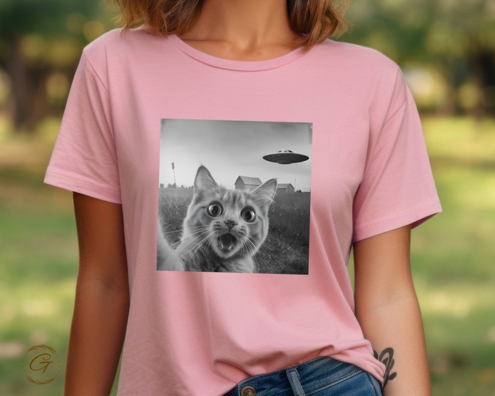 UFO Cat Funny Graphic Women's T-shirt product