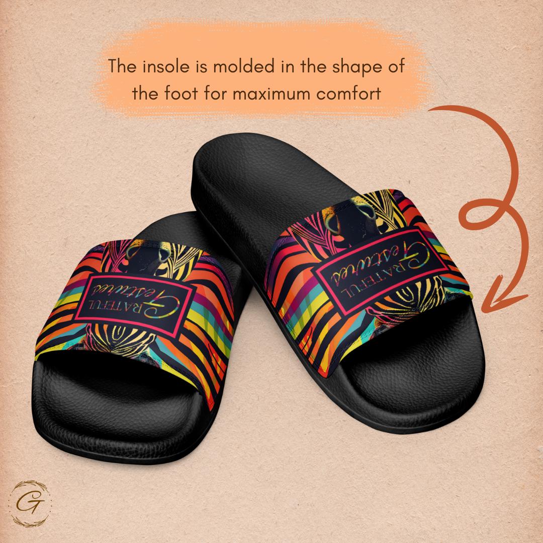 Men’s Retro Safari Slides