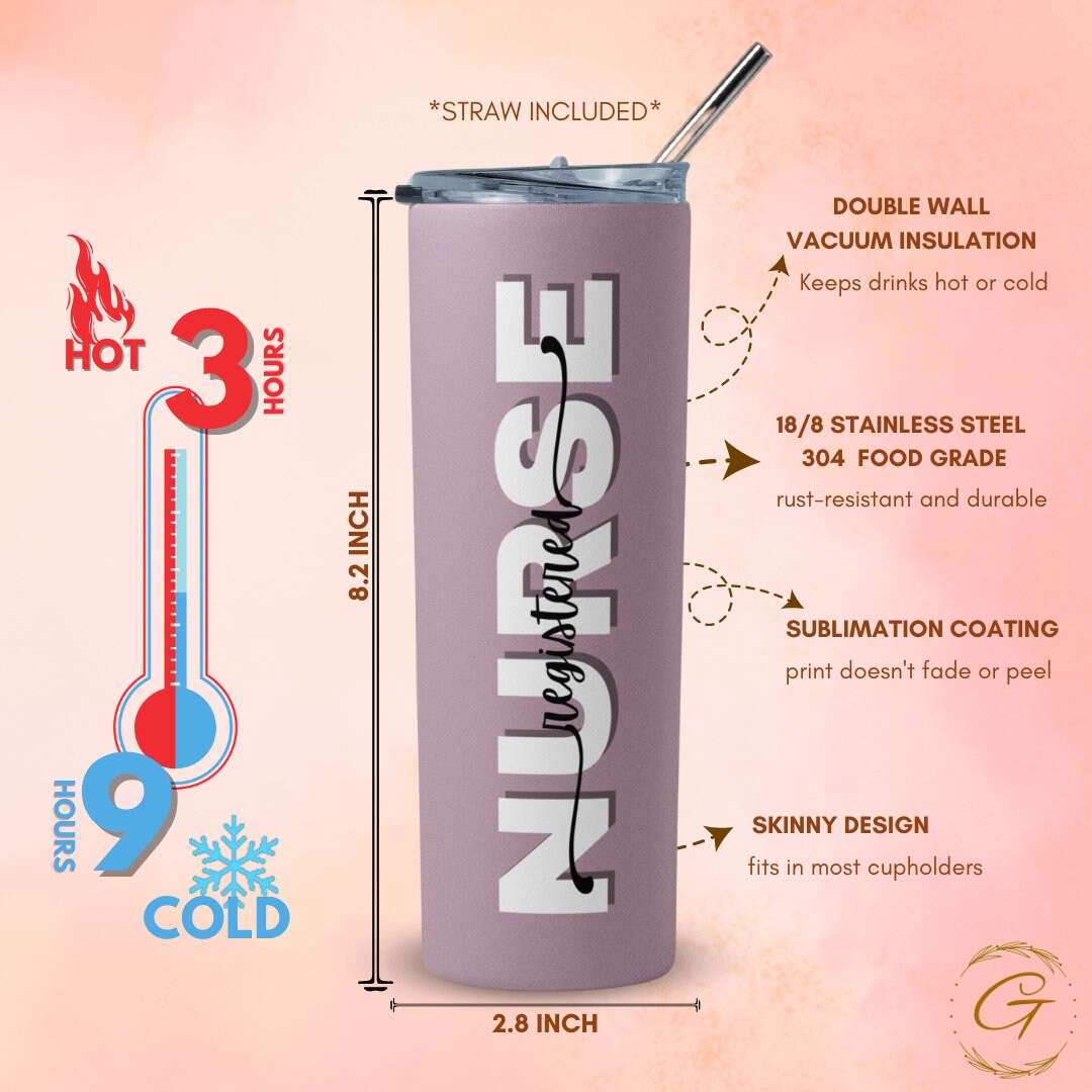 Personalized Nurse Tumbler